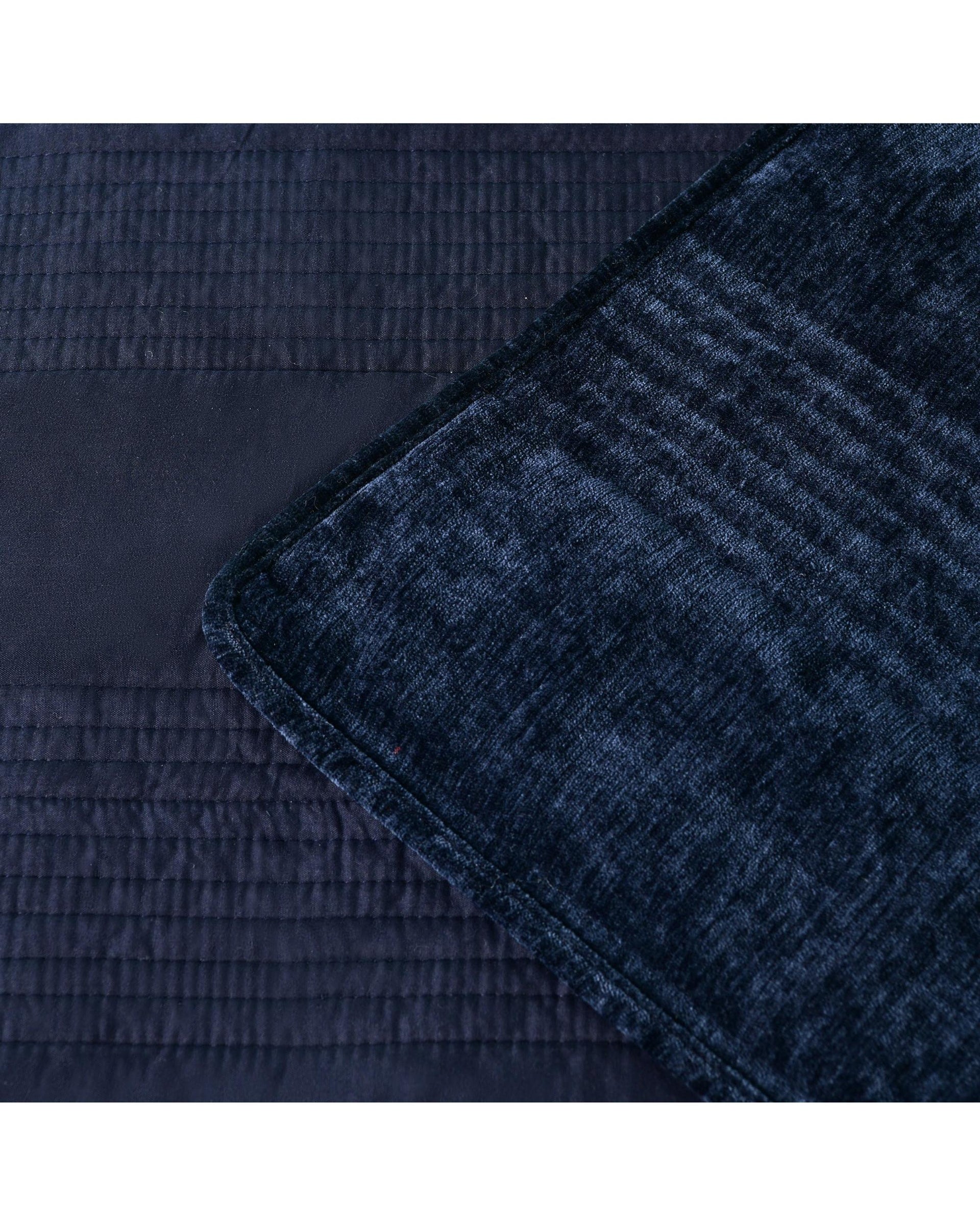 Bianca Bedding Cyrano INDIGO Coverlet Set