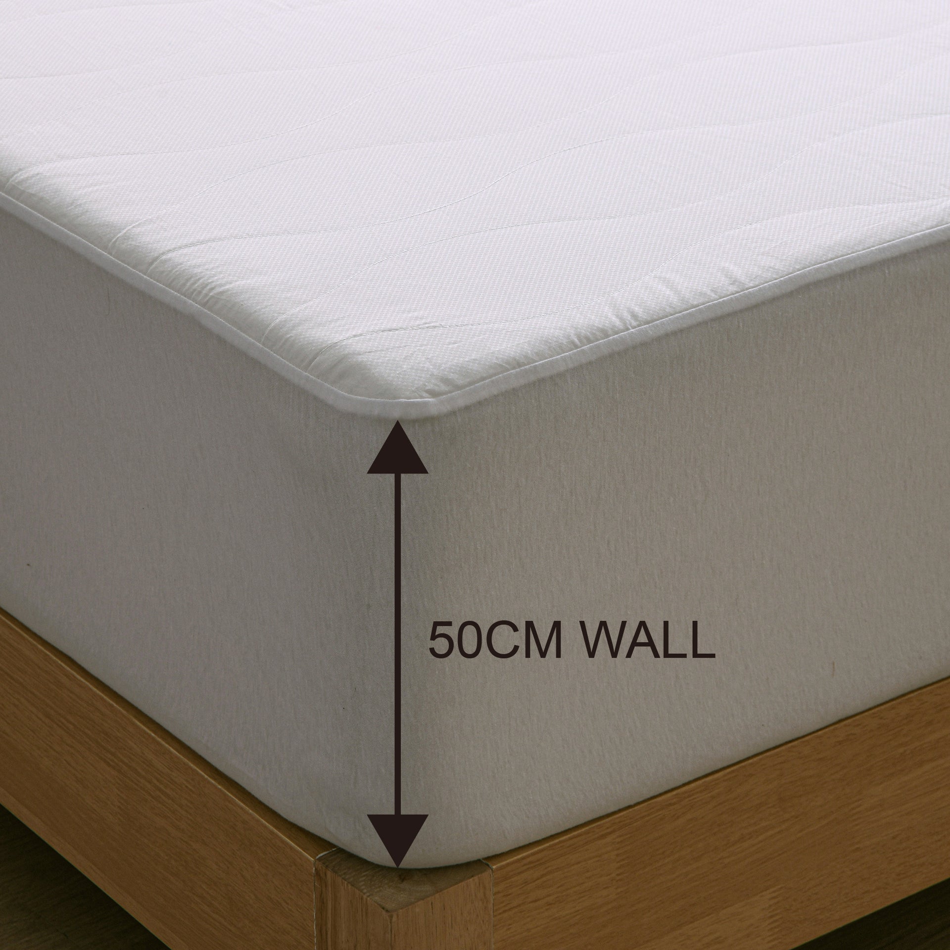 Bianca Cool Ease Double Cotton & Bamboo Cooling Mattress Protector
