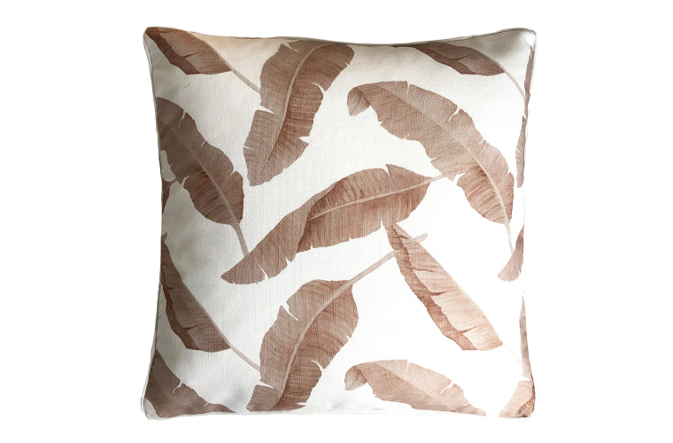 Zaab | DAYDREAM NOOSA FILLED OUTDOOR CUSHION BLUSH 50X50CM