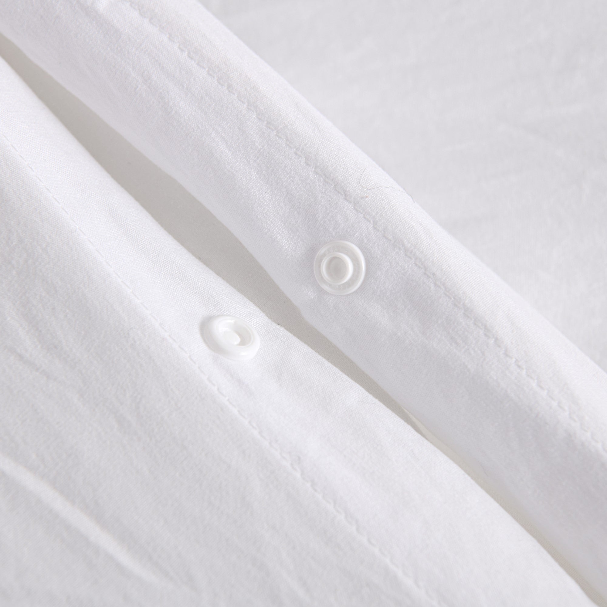 Dreamaker Fine Washed Microfibre Quilt Cover Set White