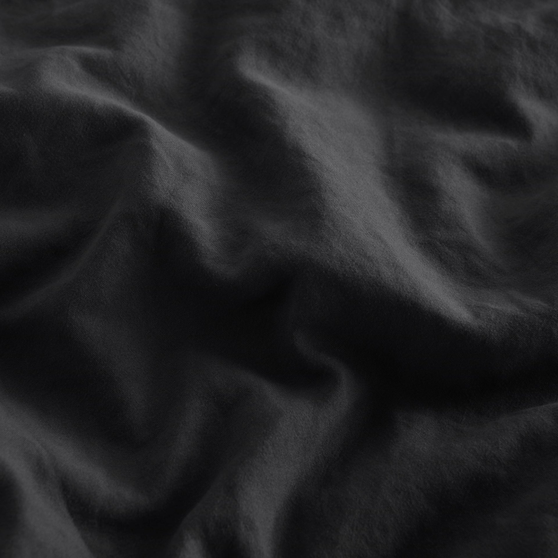 Dreamaker Fine Washed Microfibre Standard Pillowcase Twin Pack Black
