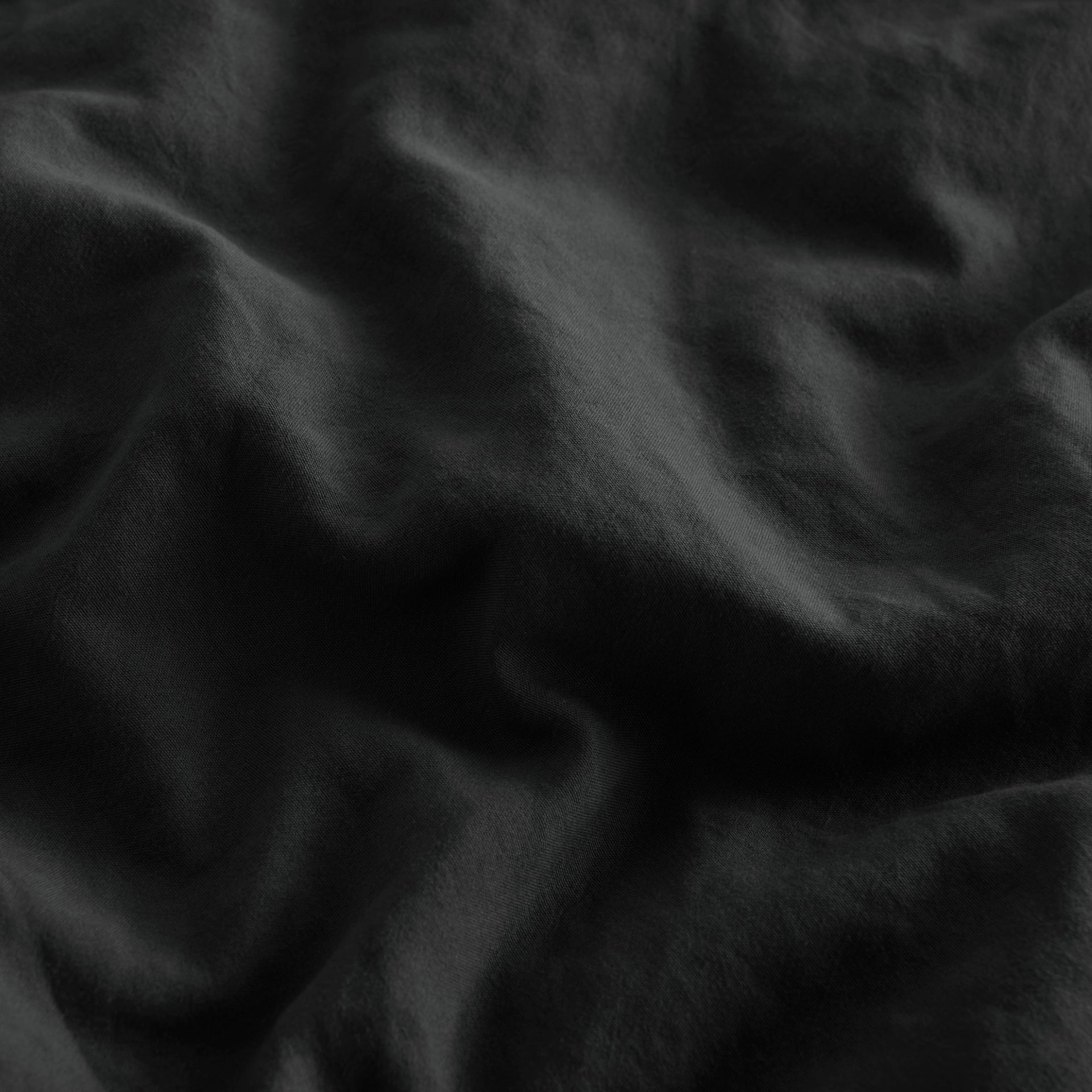 Dreamaker Fine Washed Microfibre European Pillowcase Black