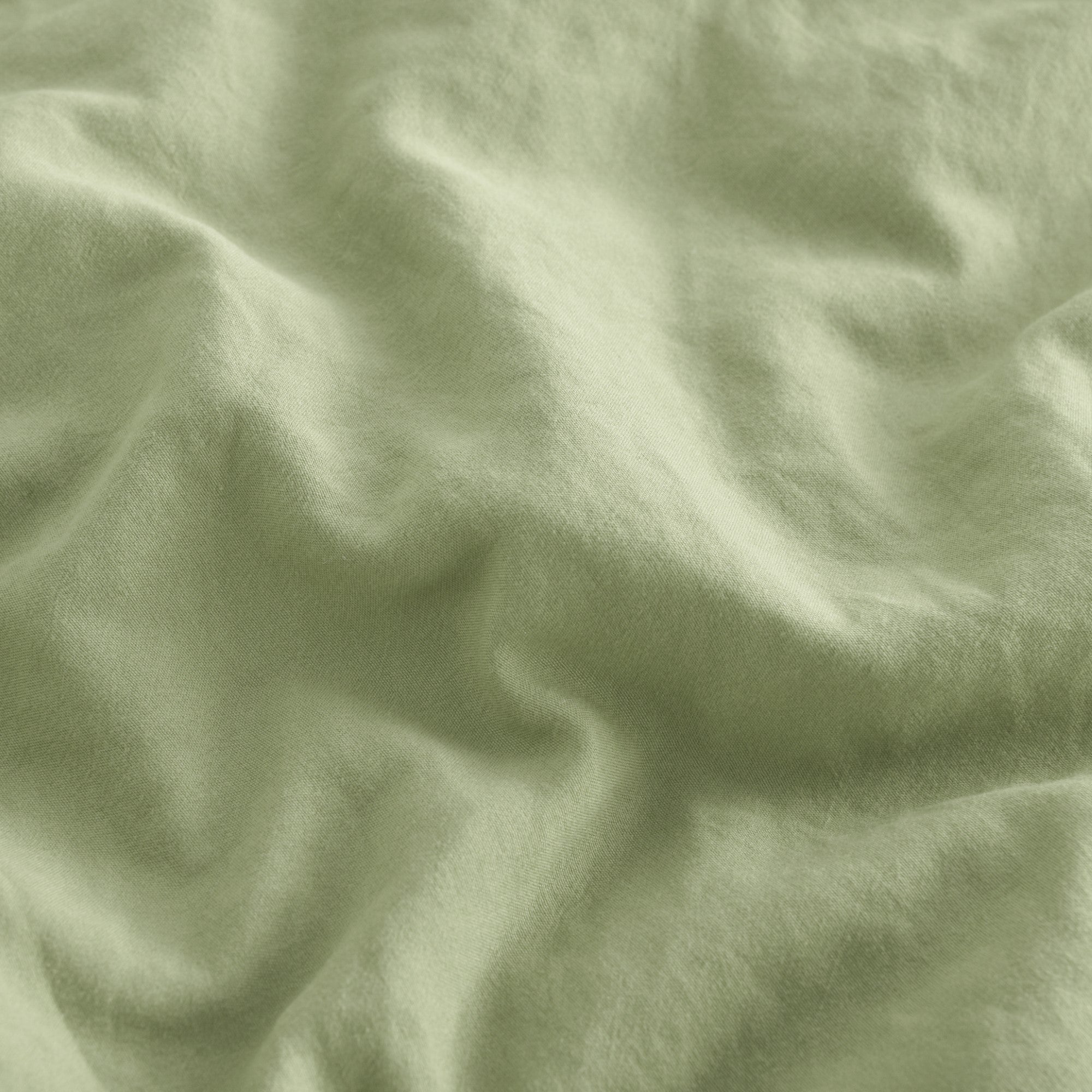Dreamaker Fine Washed Microfibre European Pillowcase Sage Green
