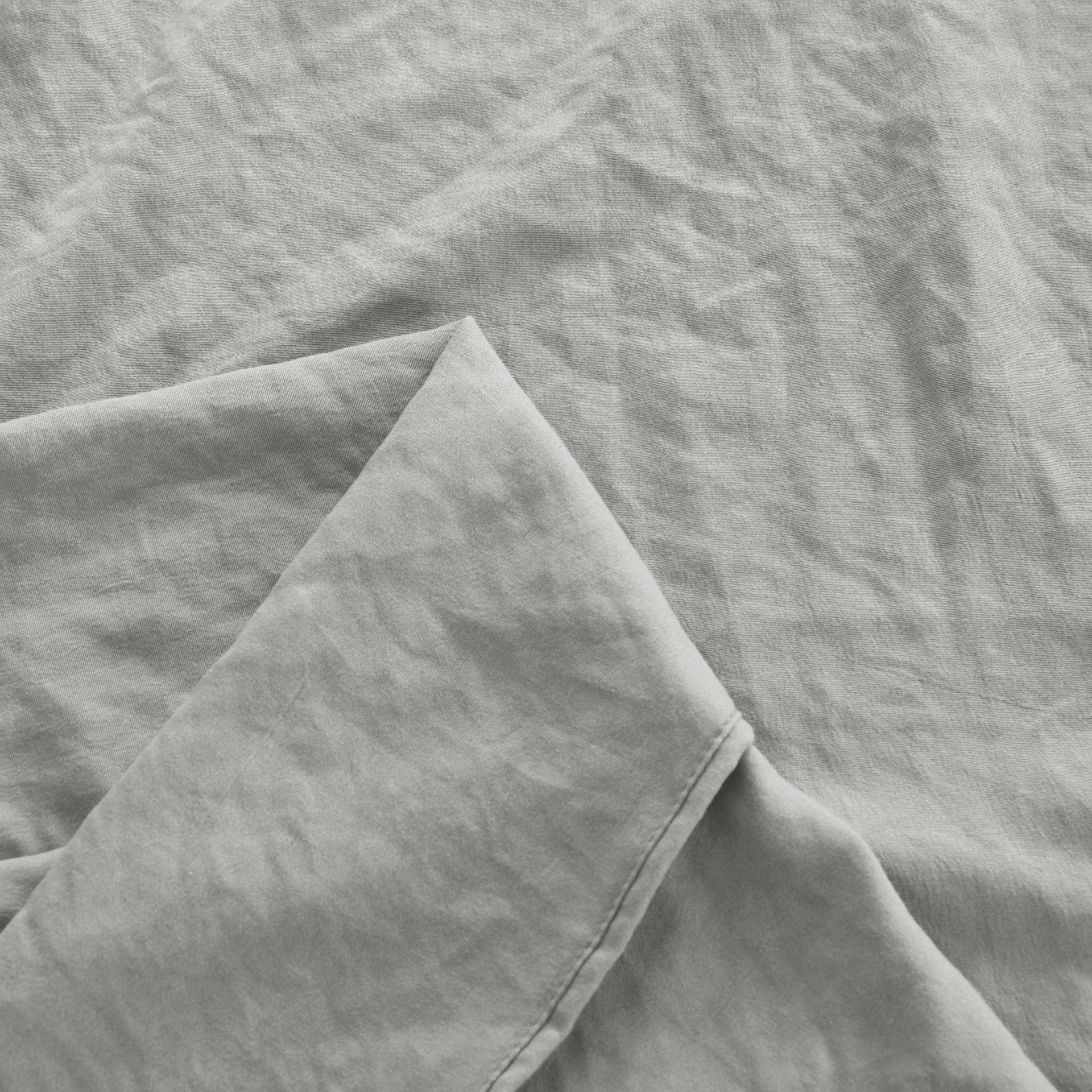 Dreamaker Fine Washed Microfibre Sheet Set Dove Grey
