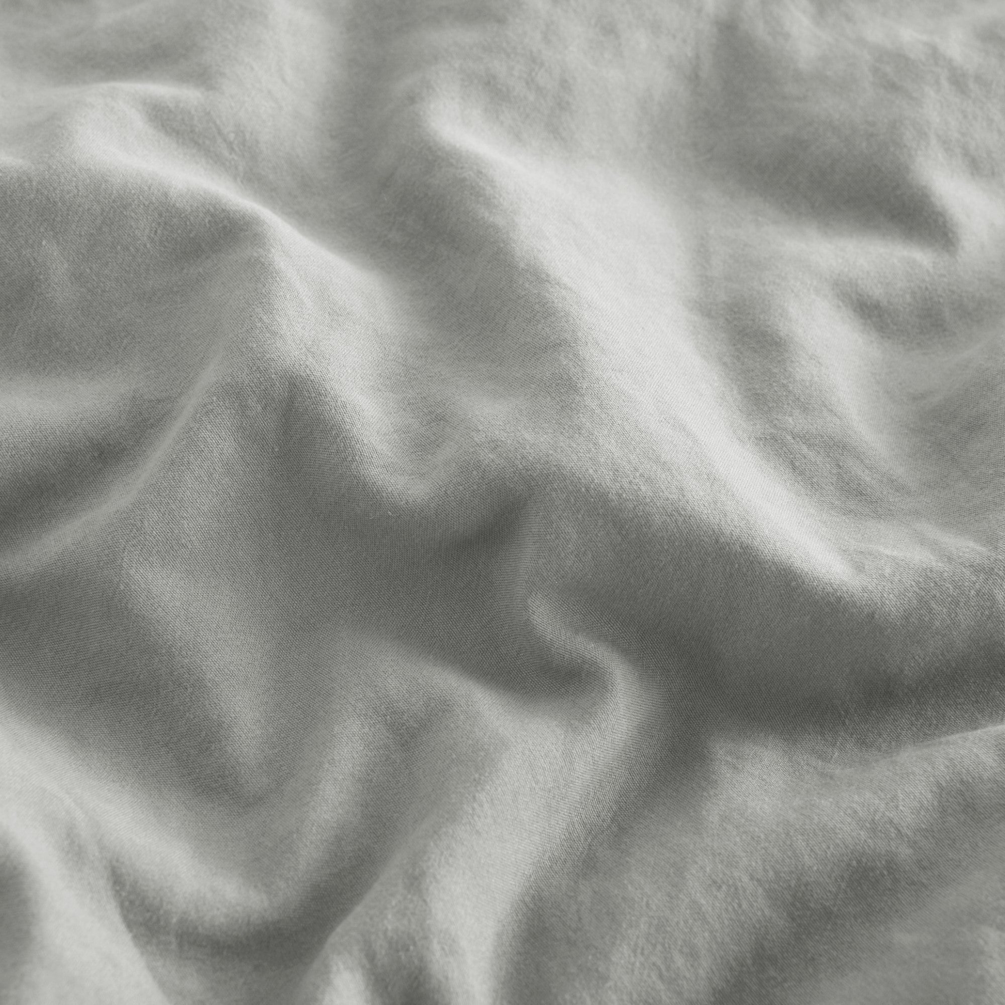 Dreamaker Fine Washed Microfibre Standard Pillowcase Twin Pack Dove Grey