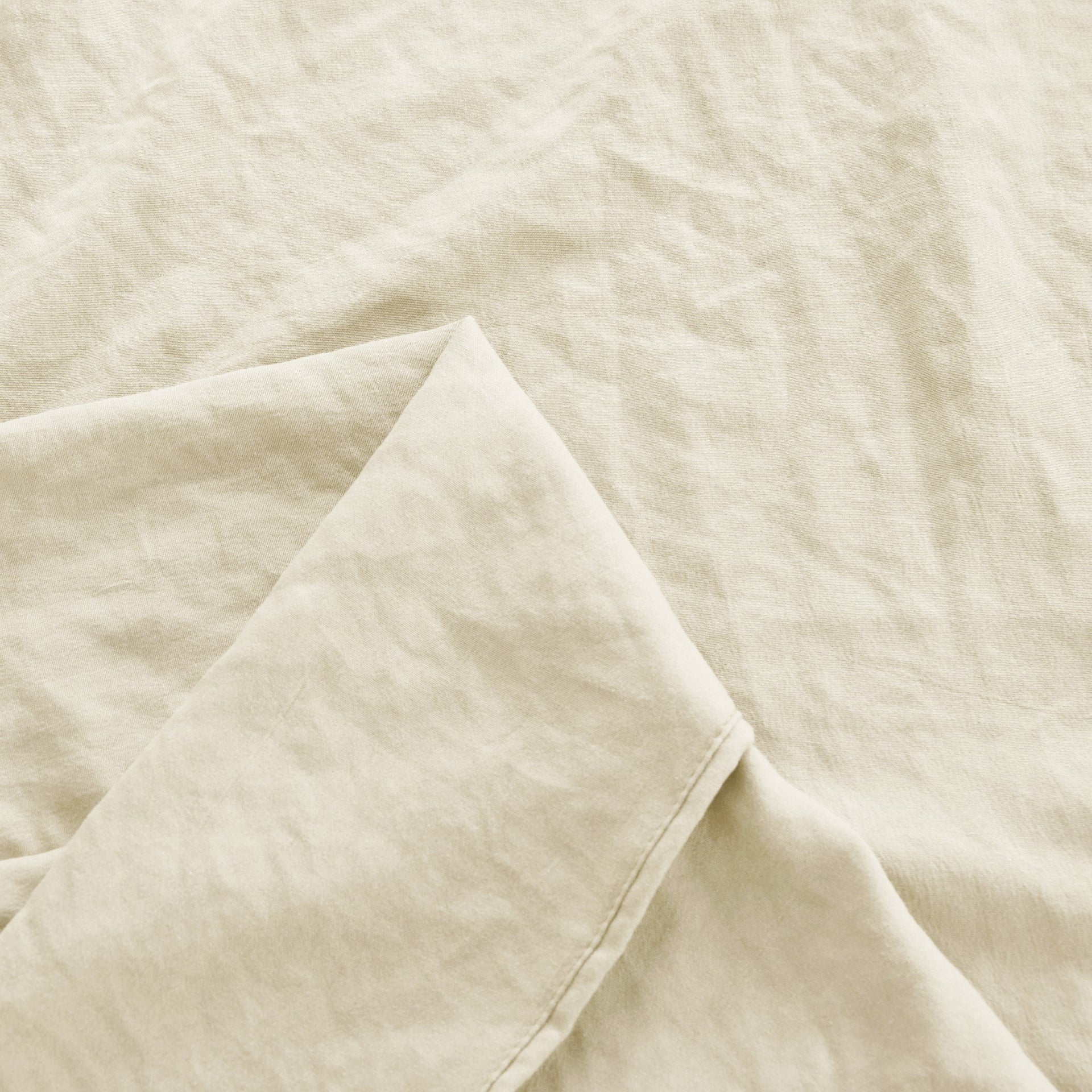 Dreamaker Fine Washed Microfibre Sheet Set Natural