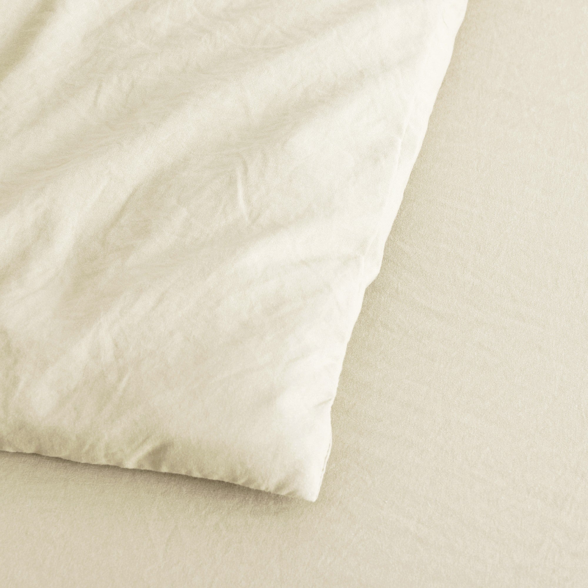 Dreamaker Fine Washed Microfibre Quilt Cover Set Natural