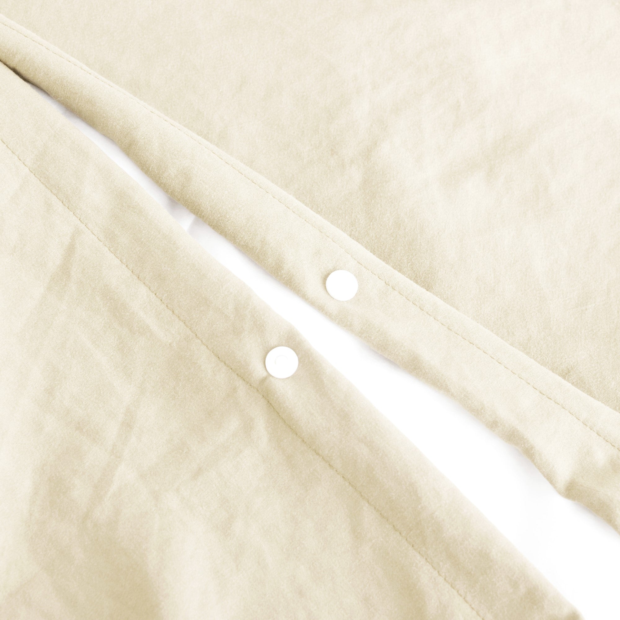 Dreamaker Fine Washed Microfibre Quilt Cover Set Natural