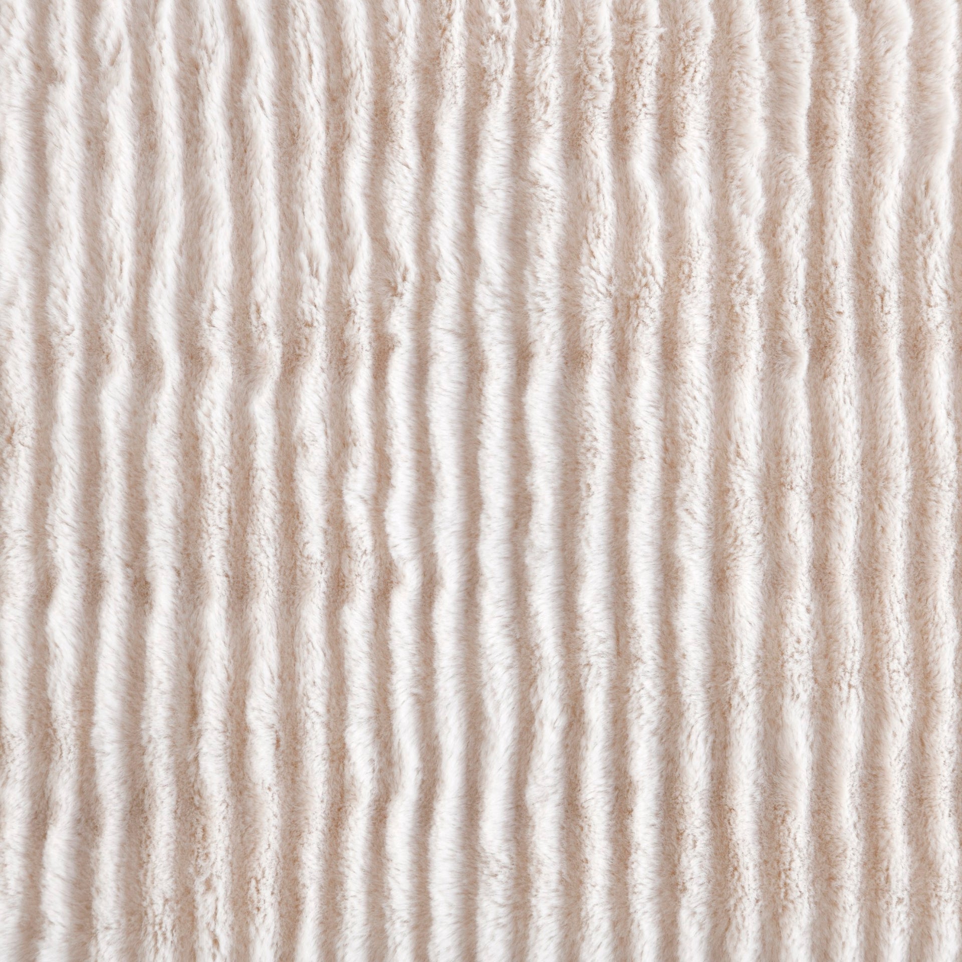Dreamaker Millie Eyelash Fleece Reversible Heated Throw Natural 180X200Cm