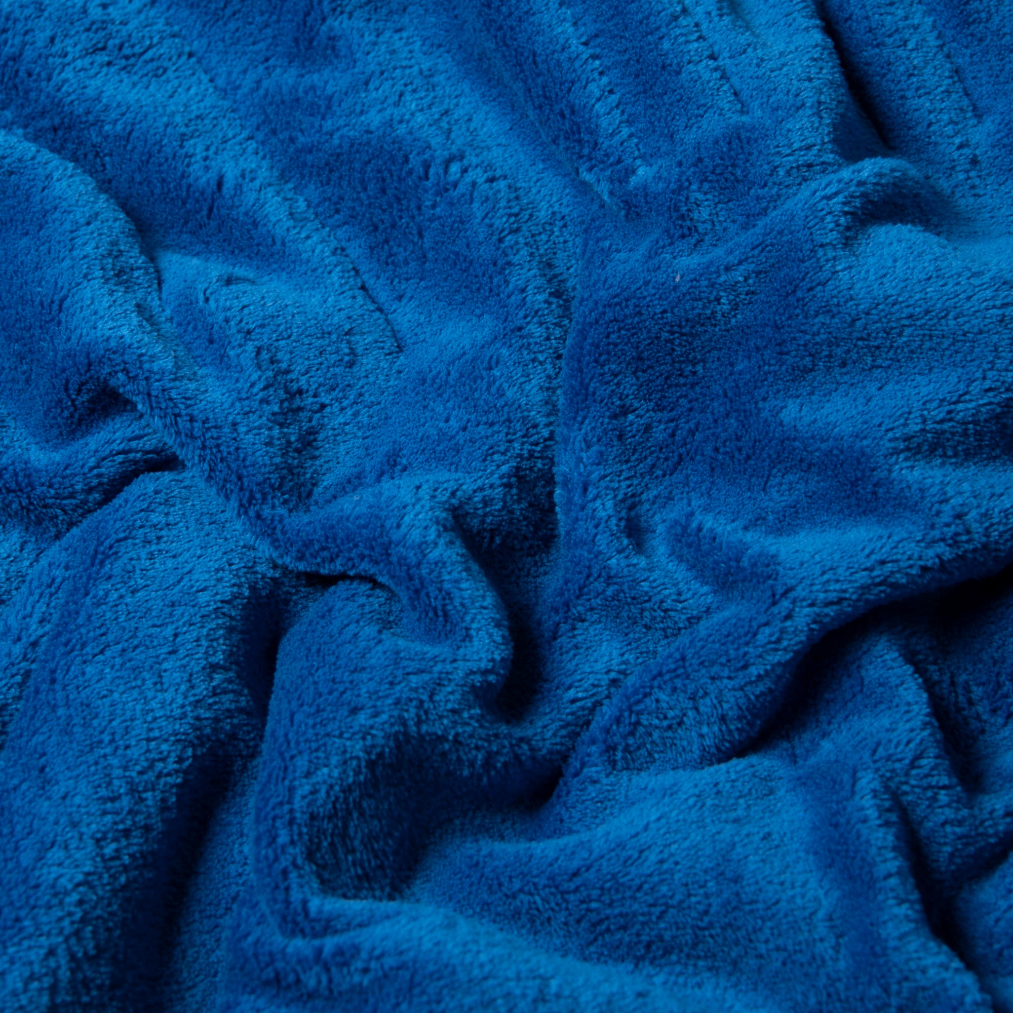 Dreamaker Ston Coral Fleece Heated Throw Classic Blue  180 X 200Cm