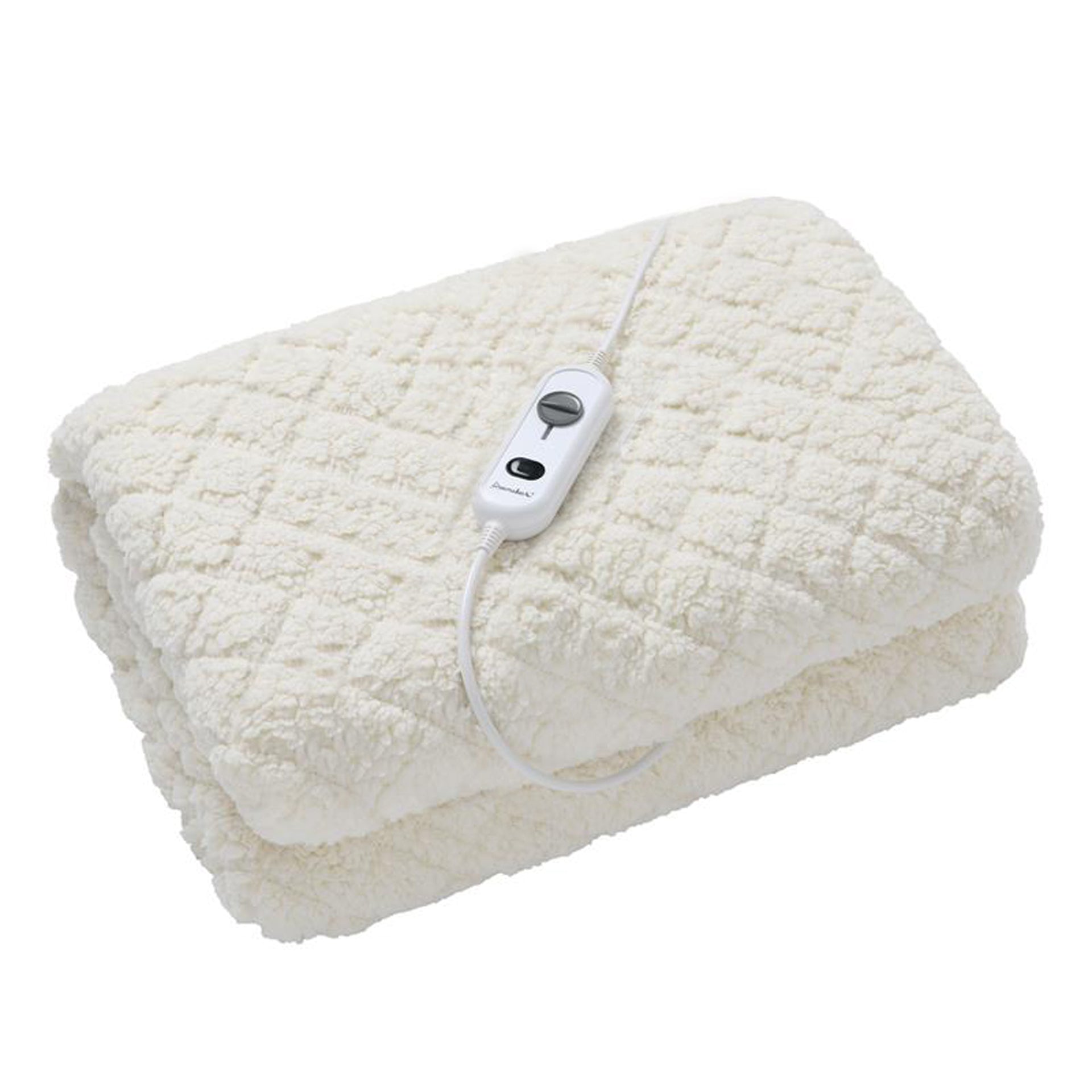 Dreamaker Pinsonic Sherpa Fleece Electric Blanket Luxe