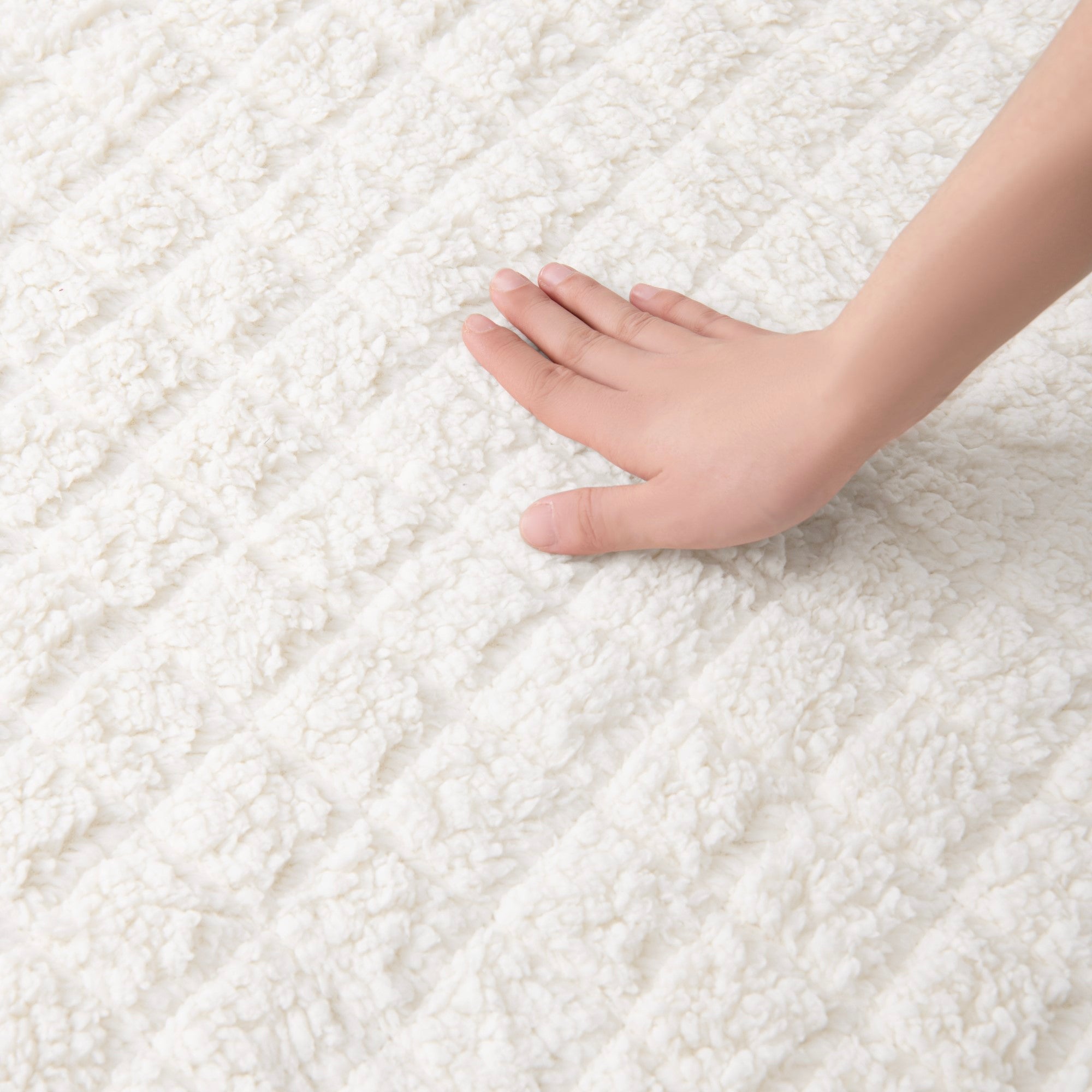 Dreamaker Pinsonic Sherpa Fleece Electric Blanket Luxe