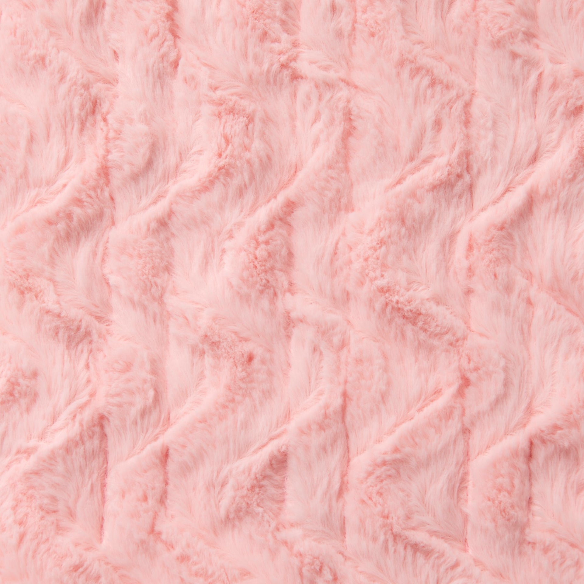 Dreamaker Felix 500Gsm Faux Fur Heated Throw Extra Large Blush Pink 180X200Cm