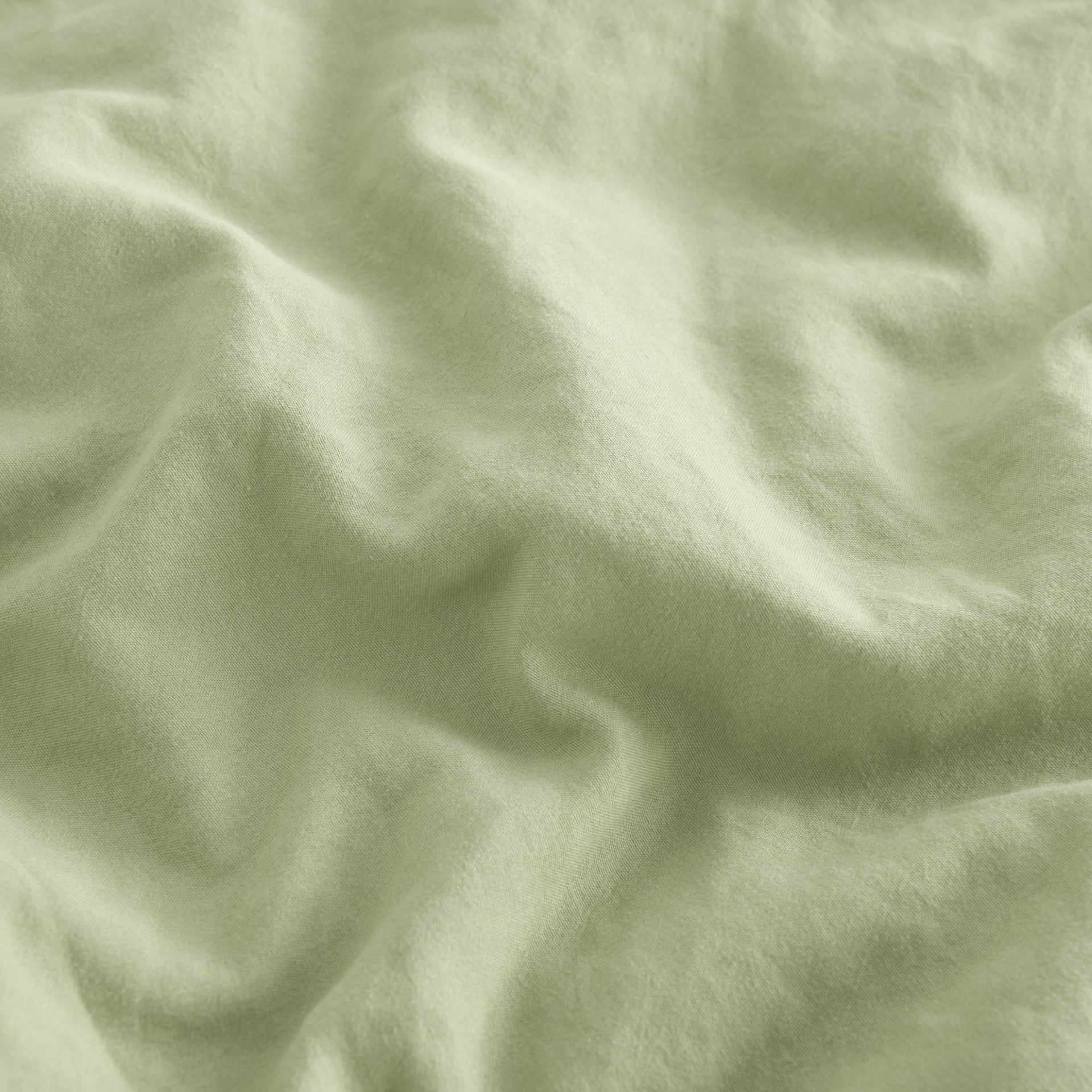Dreamaker Fine Washed Microfibre  Pillowcase Twin Pack  Sage Green