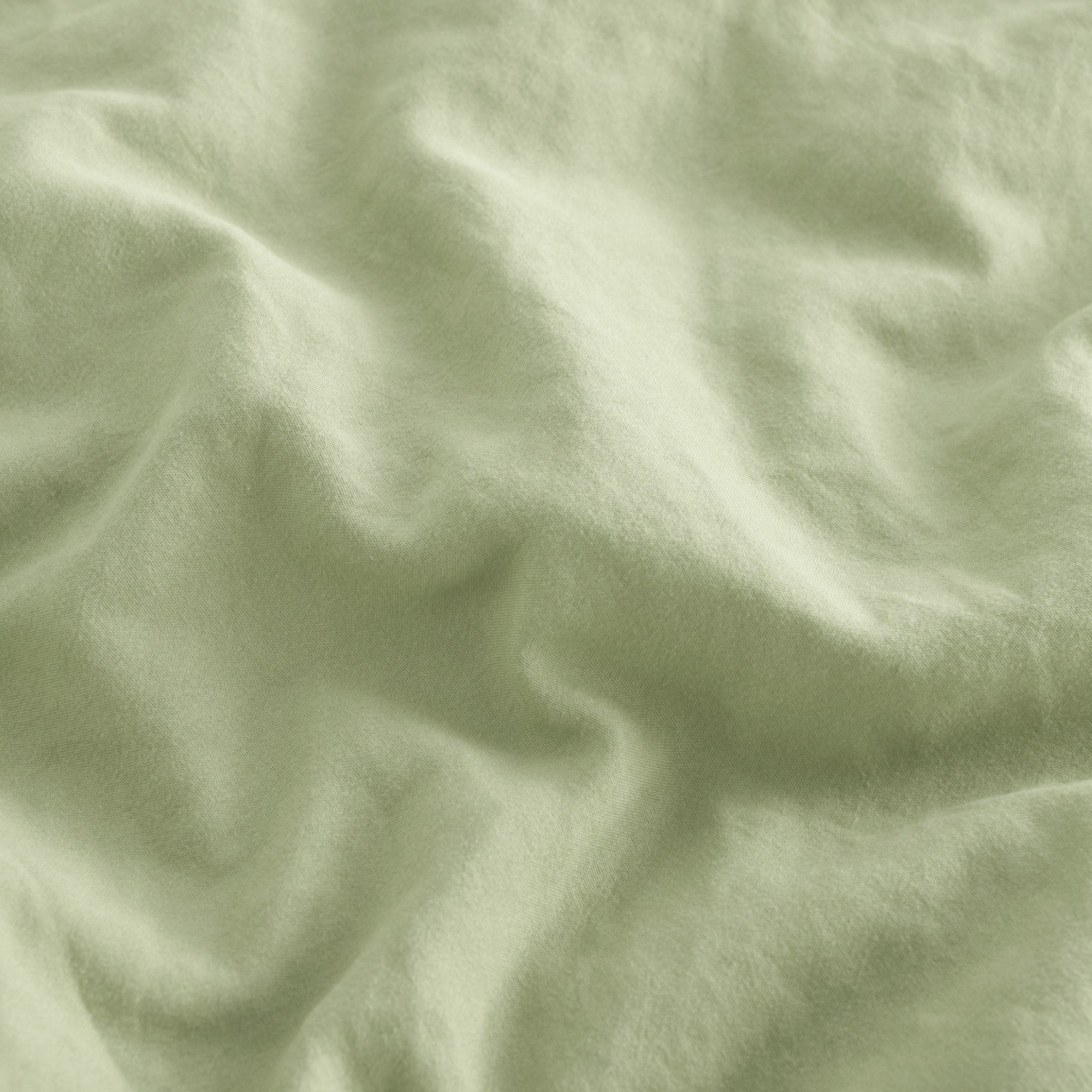 Dreamaker Fine Washed Microfibre  Pillowcase Twin Pack  Sage Green