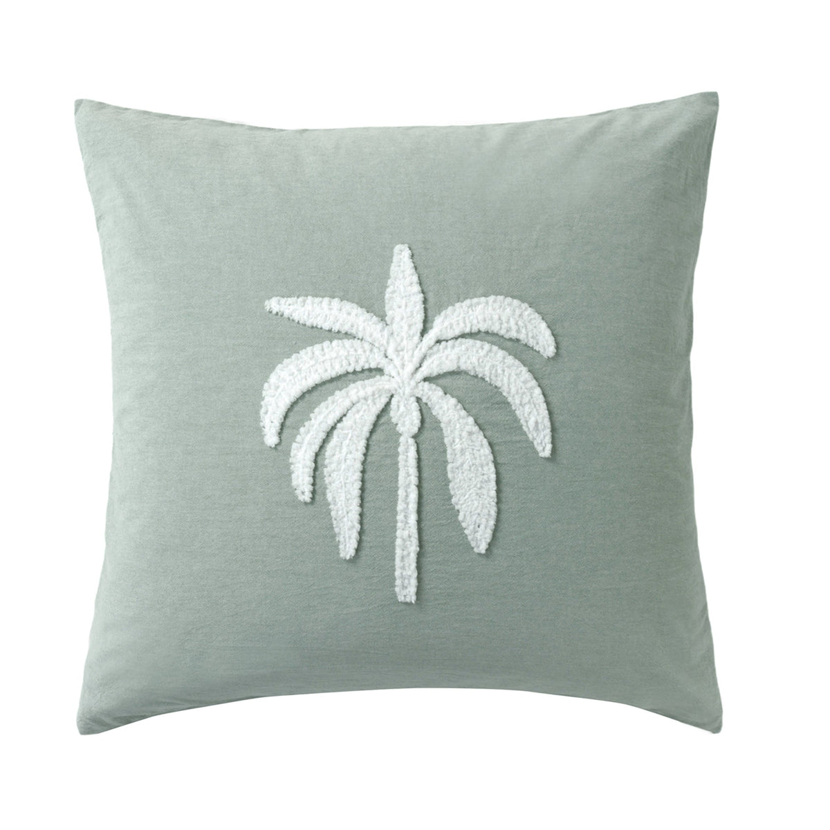 Bianca Bedding Palm Cove Sage Cotton Quilt Cover Set