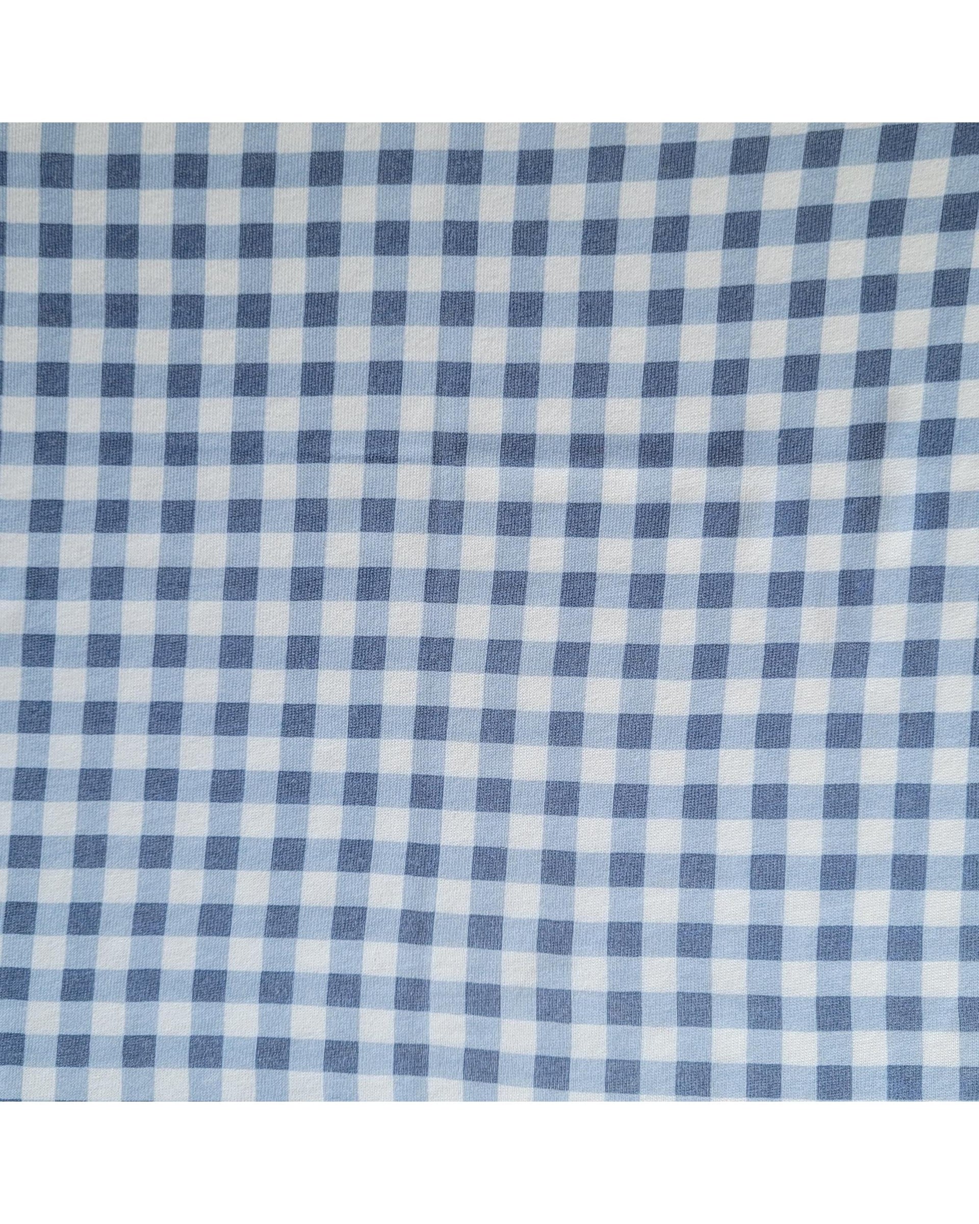 Dusty Blue Gingham Waterproof Doona Cover The Midnight Gang