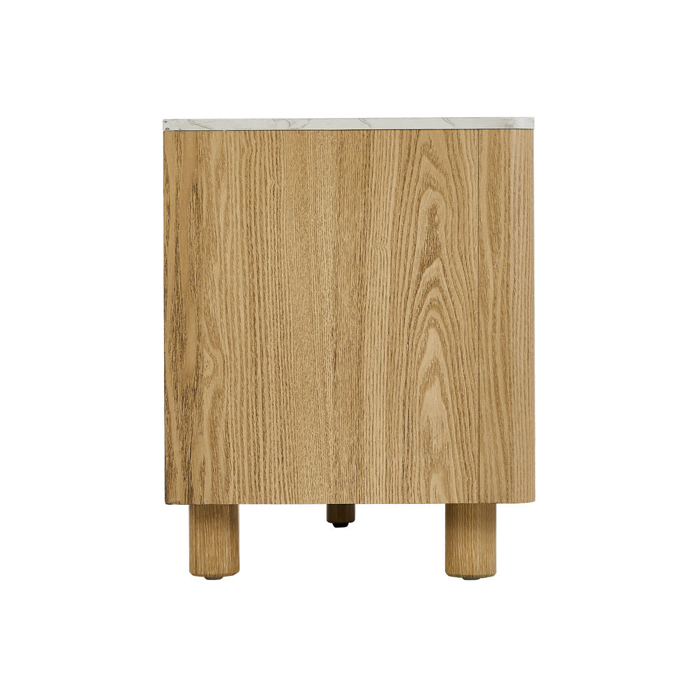TV Cabinet Entertainment Unit Stand 160cm Natural