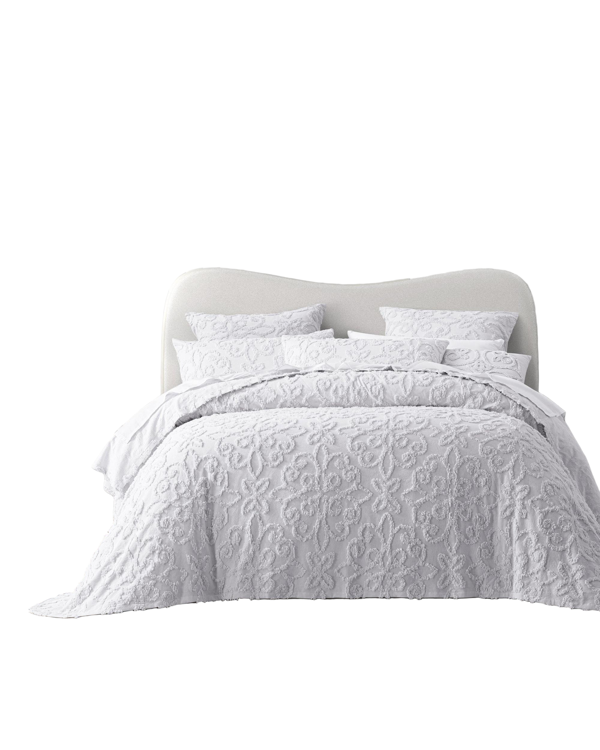 Bianca Bedding ELLA Cotton Chenille Bedspread Set Bianca Bedding
