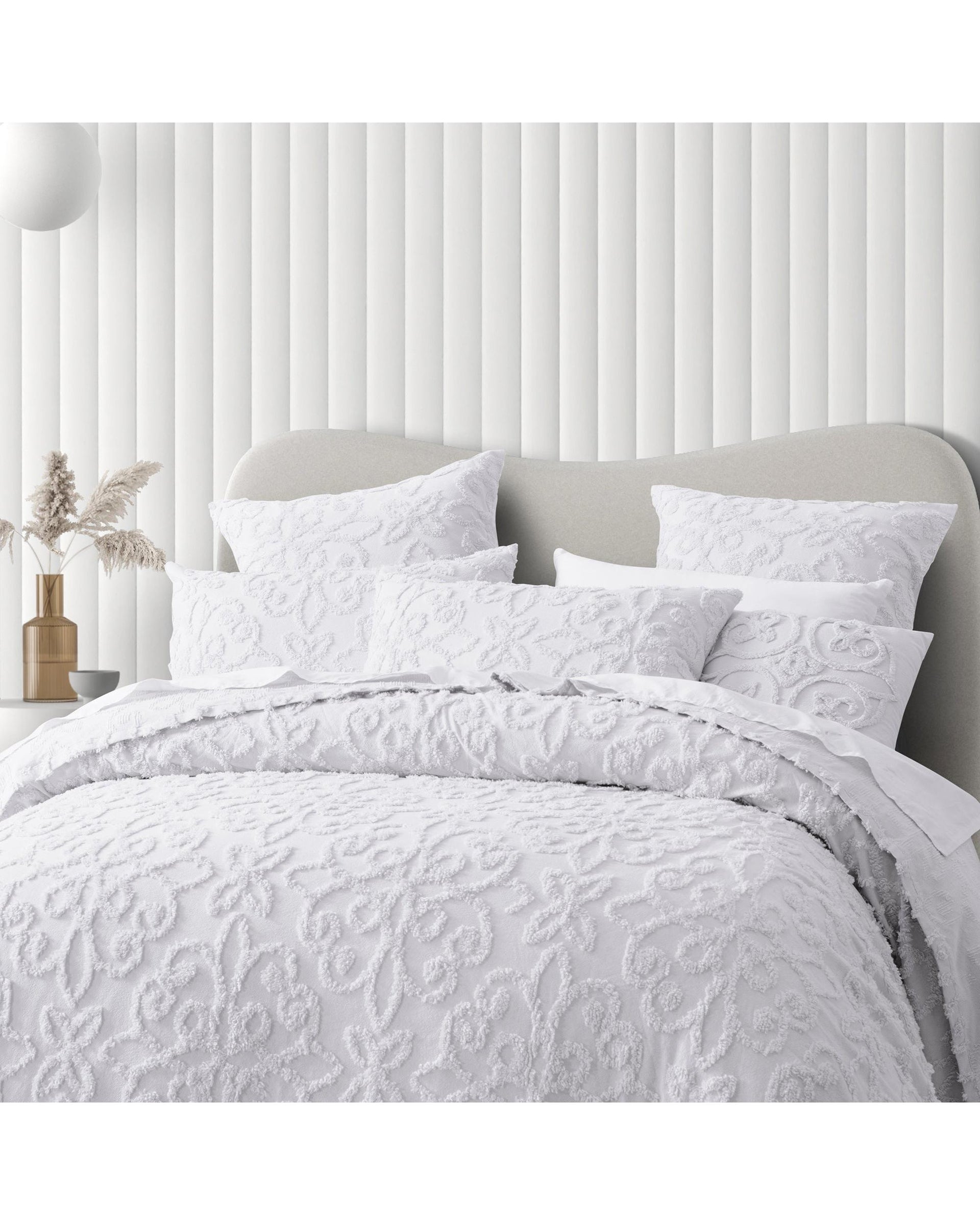 Bianca Bedding ELLA Cotton Chenille Bedspread Set Bianca Bedding