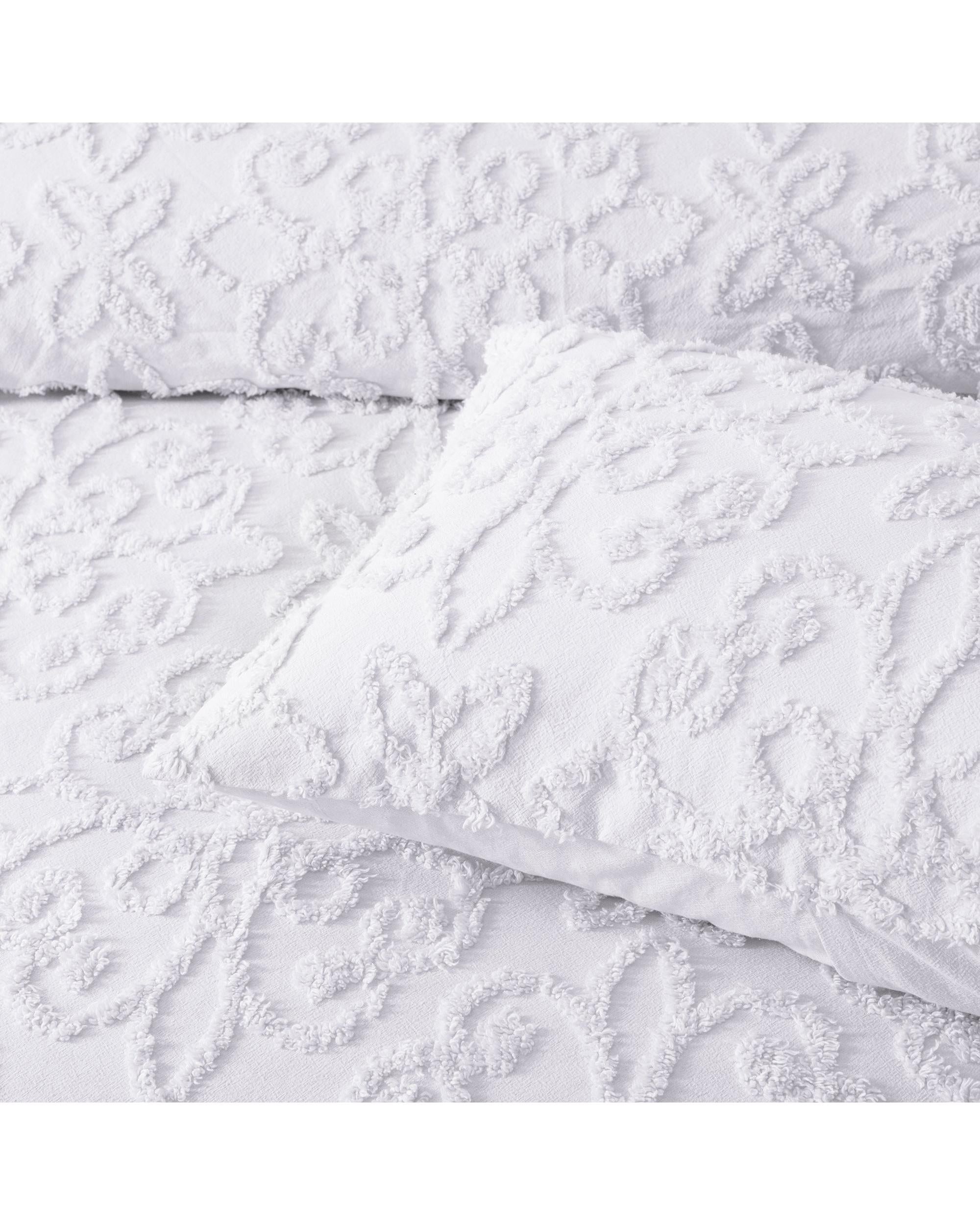 Bianca Bedding ELLA Cotton Chenille Bedspread Set Bianca Bedding