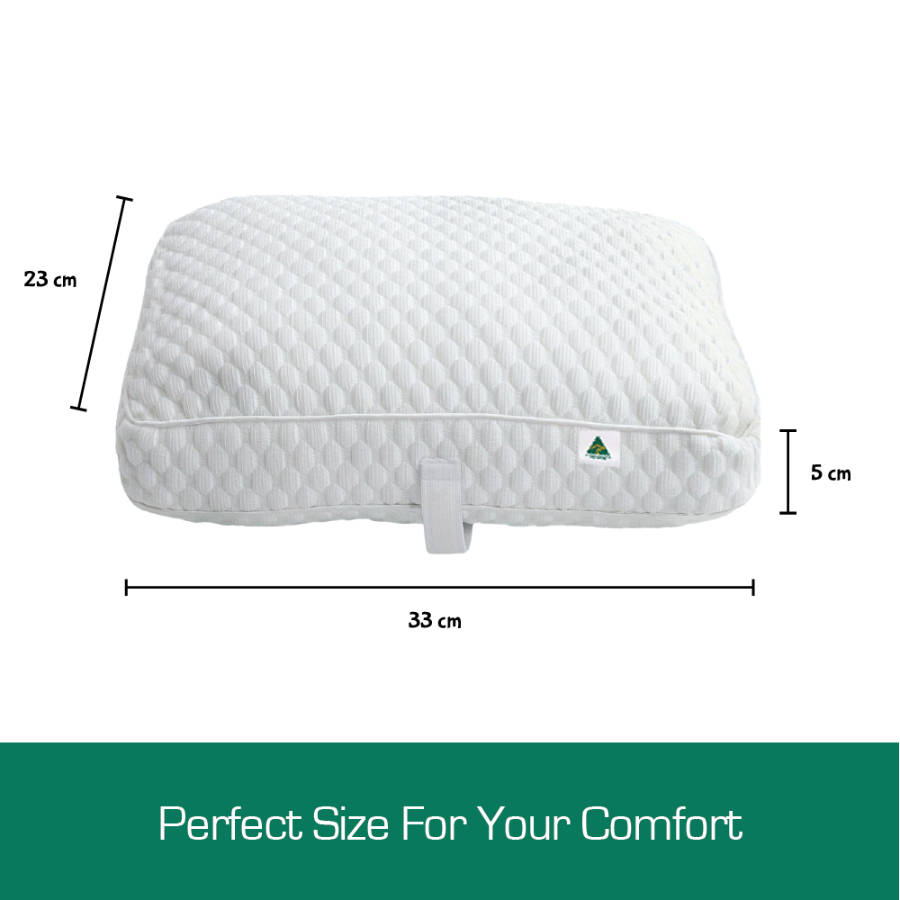 Luxor Australian Made Cooling Knee Pillow Leg Support Pillow Pregnancy Breathable Cover