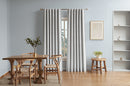 FILIGREE Flynn Blockout Single Concealed Tab Curtain in SILVER