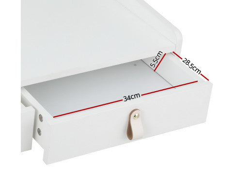 Dressing Table Floating LED White Daphne Artiss