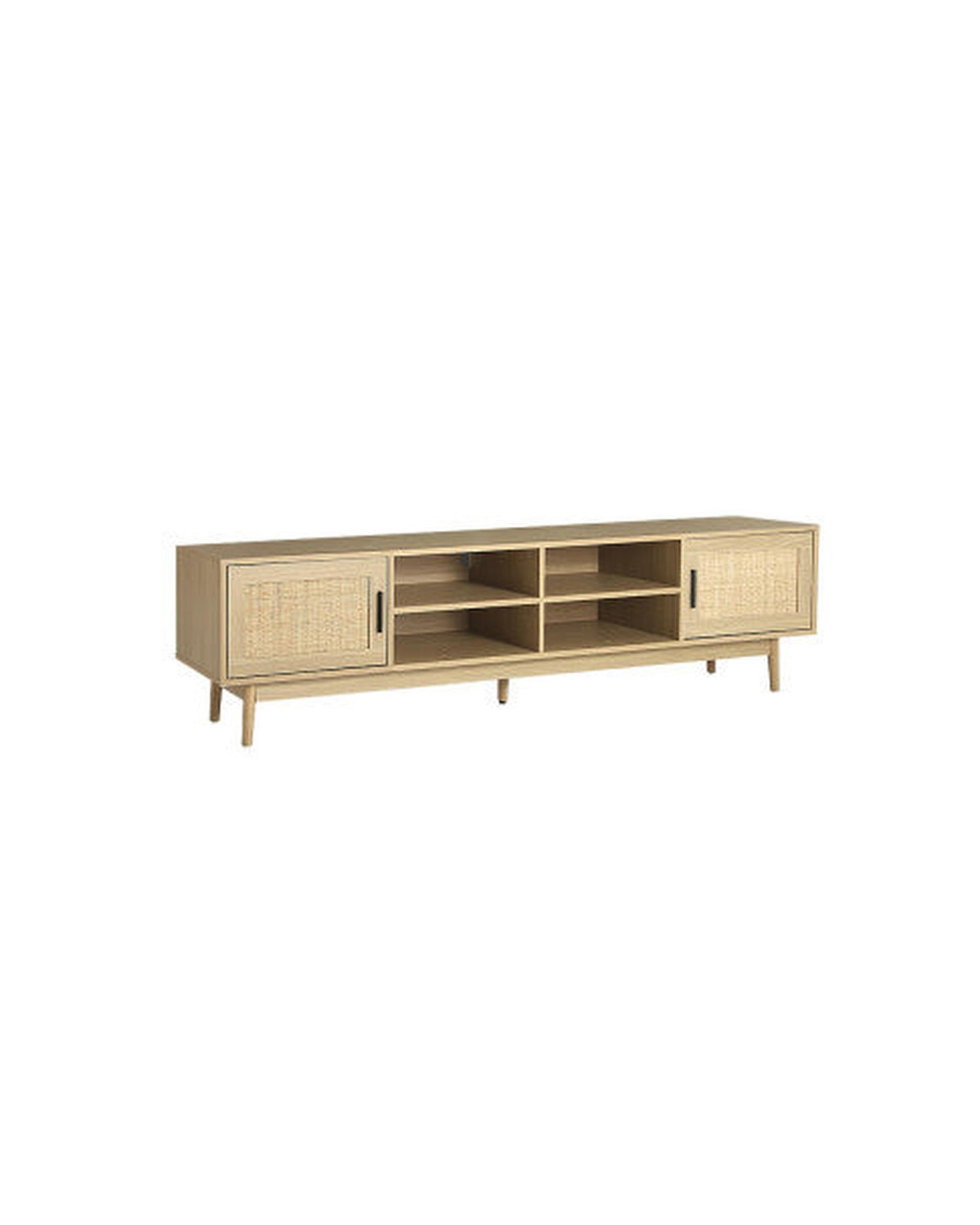 TV Cabinet Entertainment Unit 180cm Rattan Cole Artiss