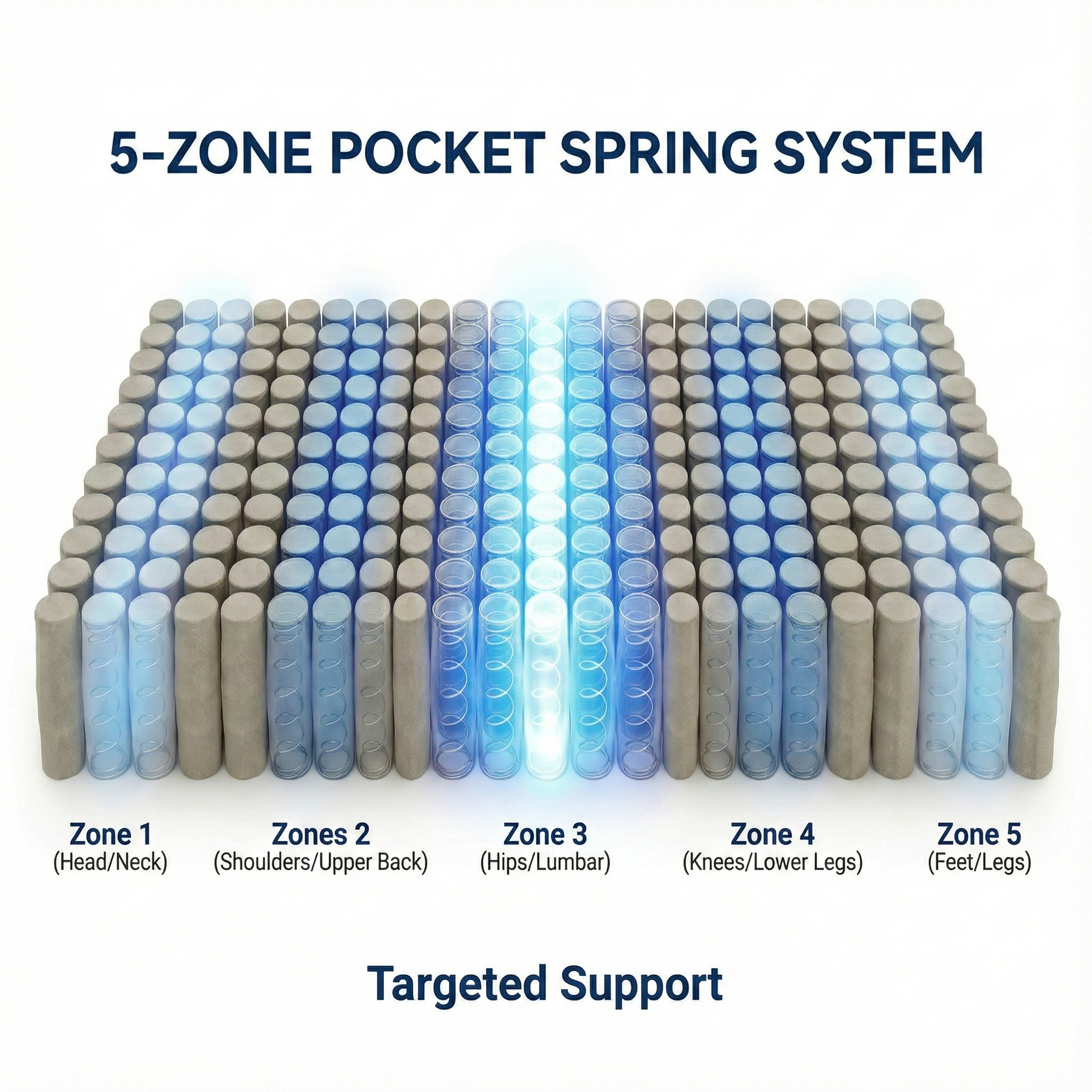 Sleepmaker Lifestyle Southport Biopedic Pocket Spring  - Medium SleepMaker