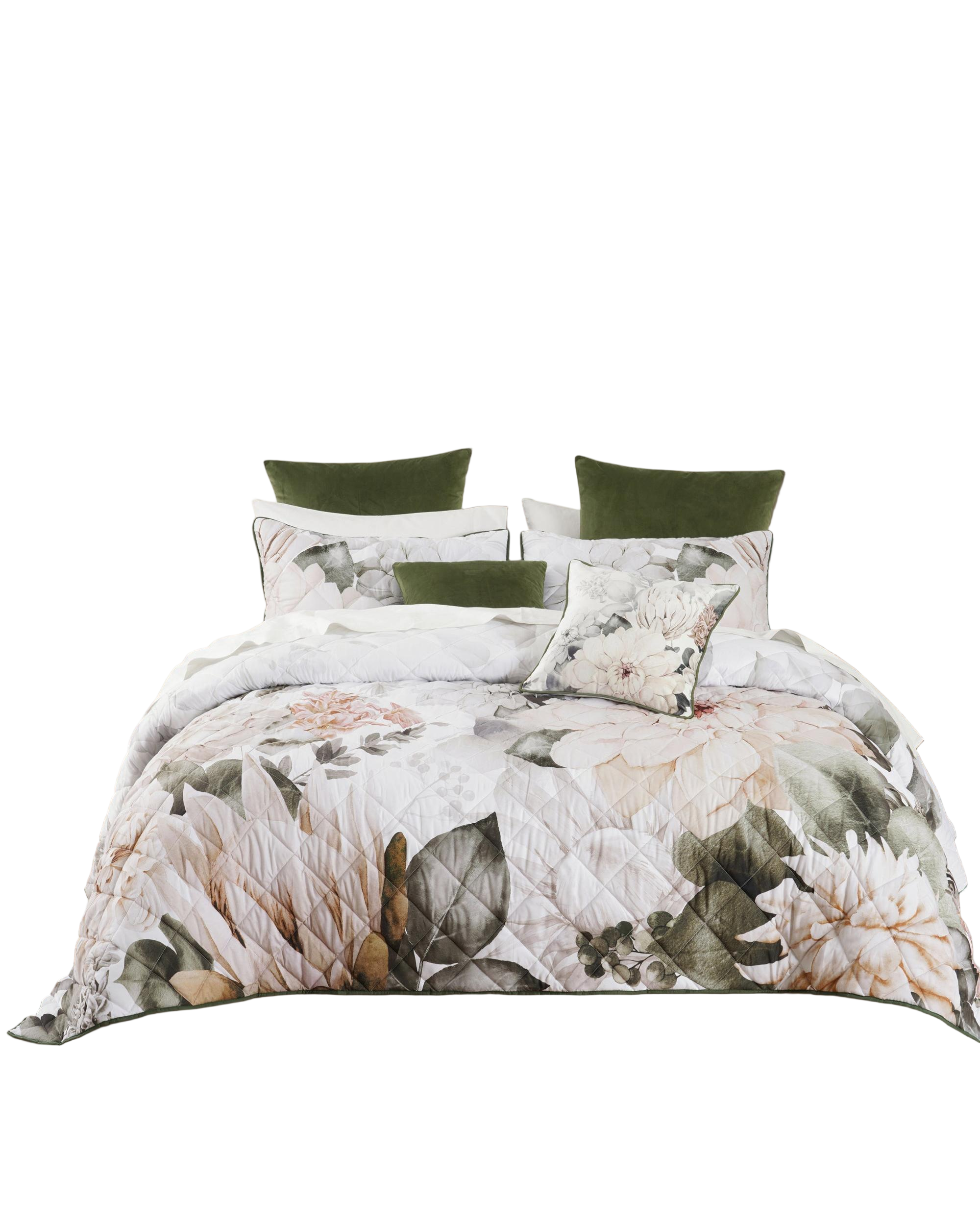 Bianca Bedding Giselle WHITE Coverlet Set Bianca Bedding