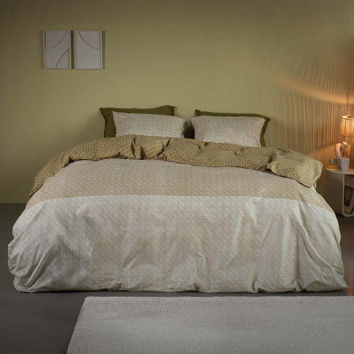 BEDDING HOUSE Sanna Gold Quilt Cover Set Bedding House