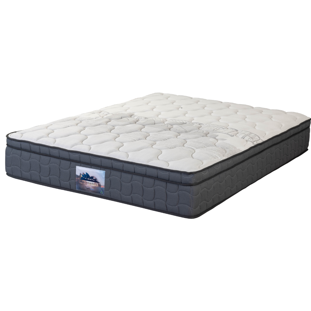 Sleep Australasia Oz Enhance Plush Commercial Hotel Mattress – Australian Made 5 Zone Pocket Spring