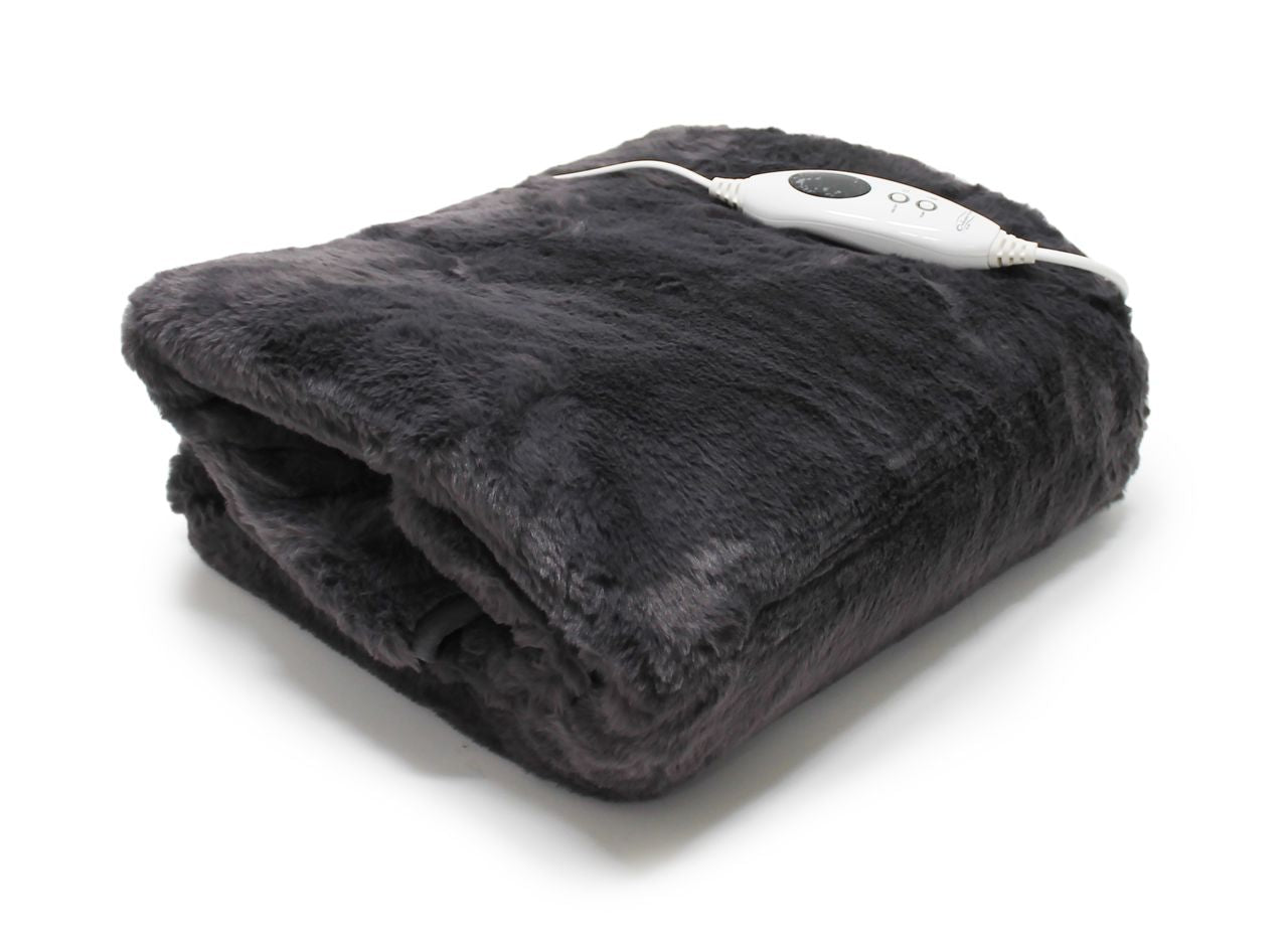 Onkaparinga Faux Mink Heated Throw