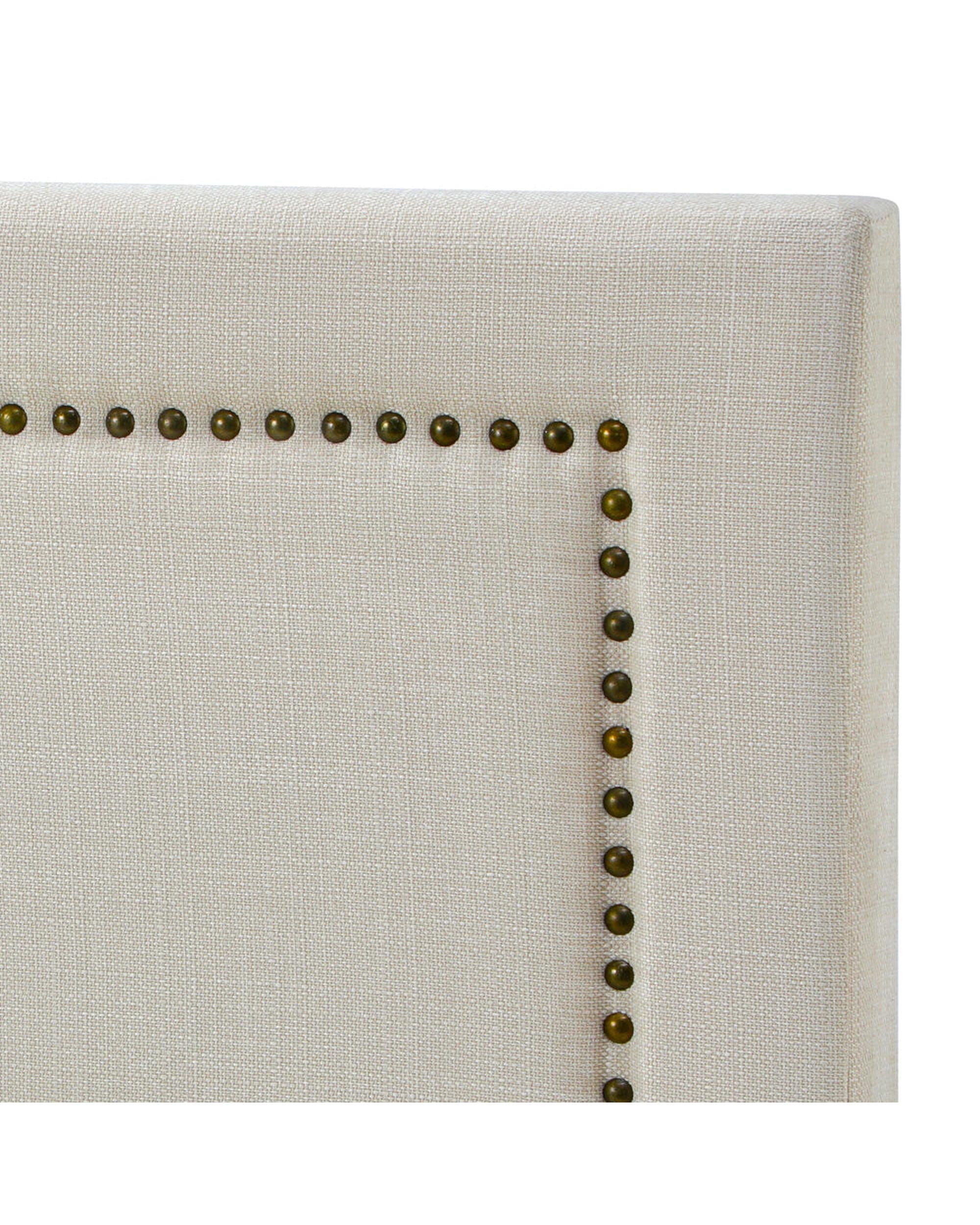 BEEZ Bed Headboard Bedhead Beige Oikiture