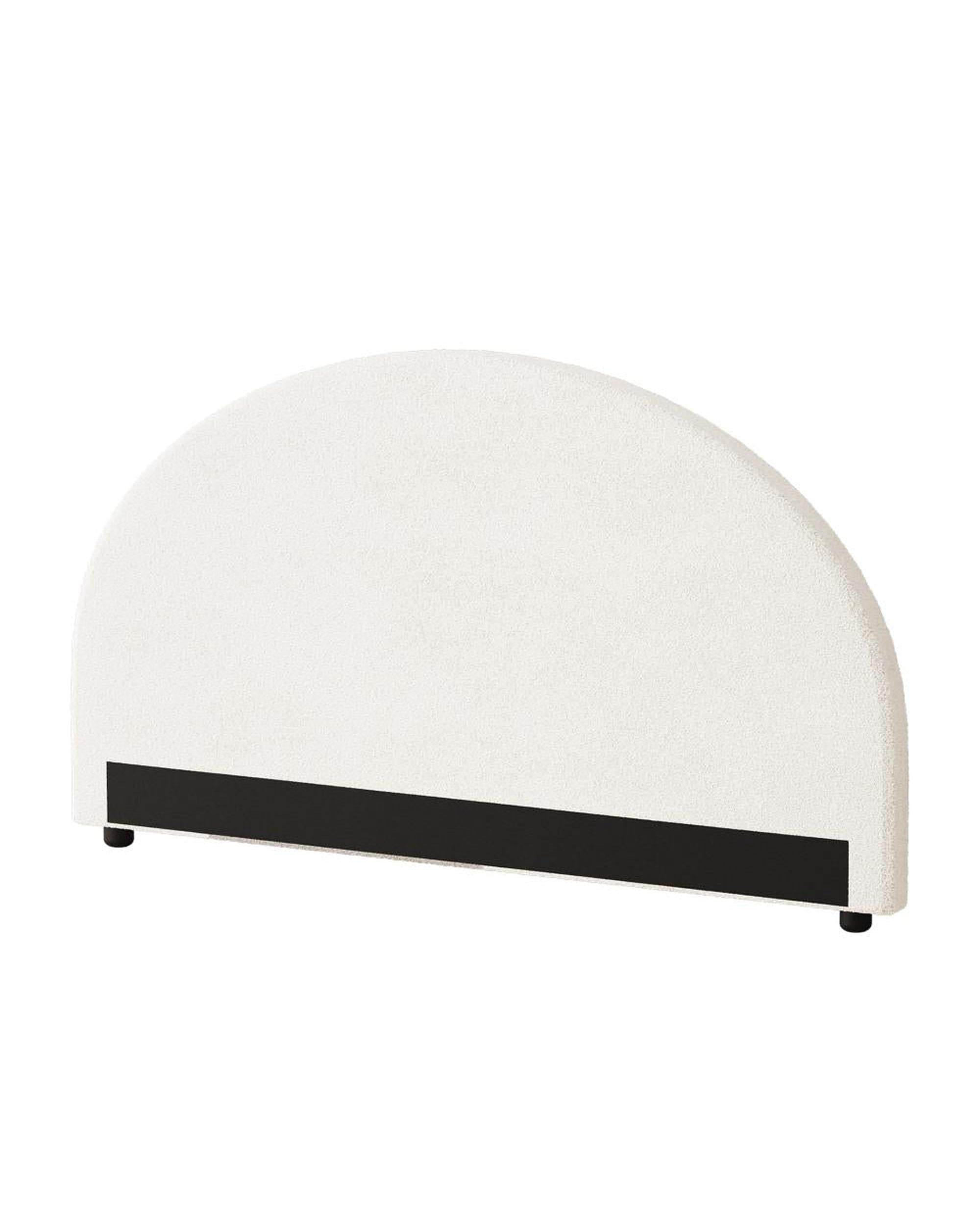 COVO Headboard Bedhead Fabric White Oikiture