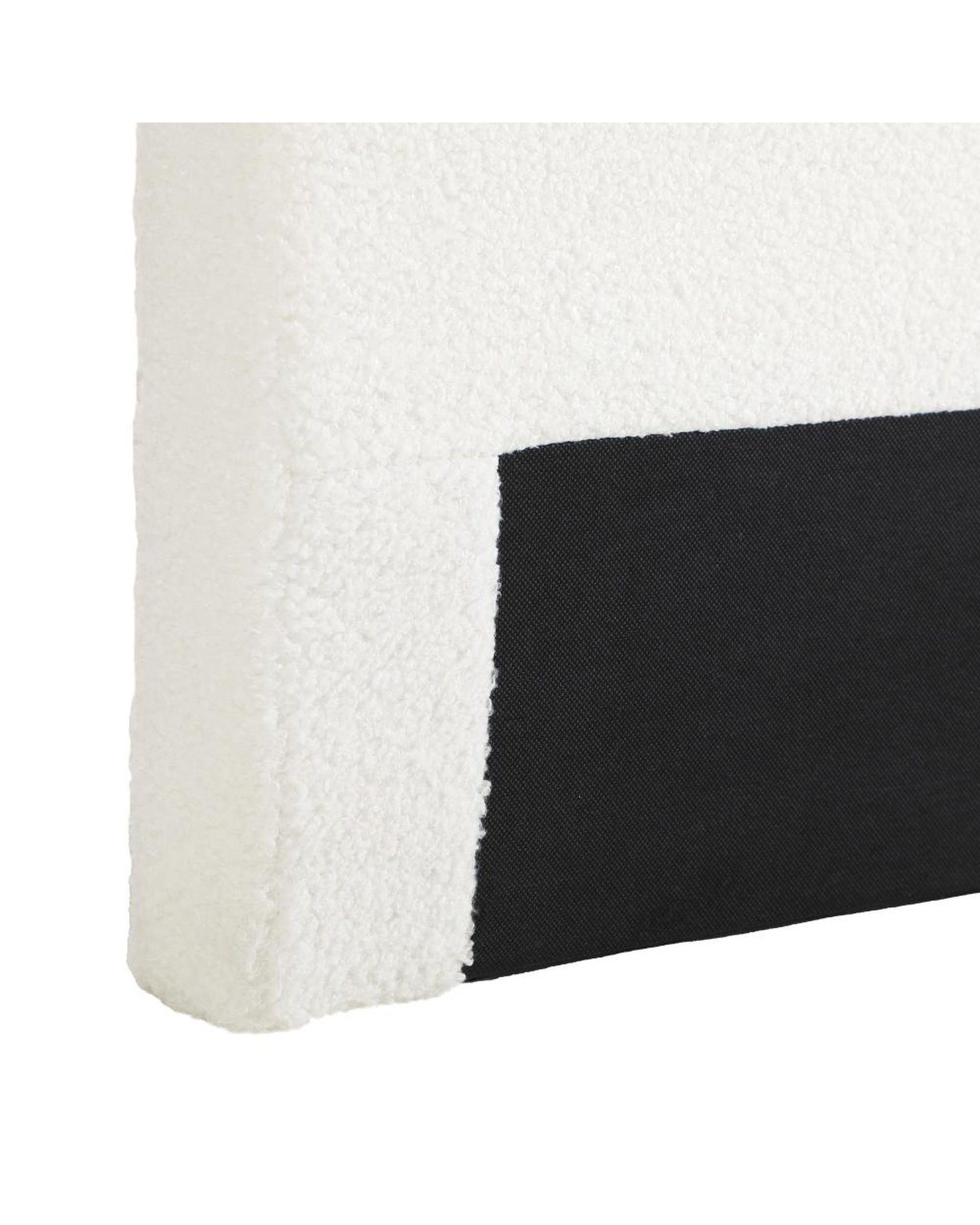 COVO Headboard Bedhead Fabric White Oikiture