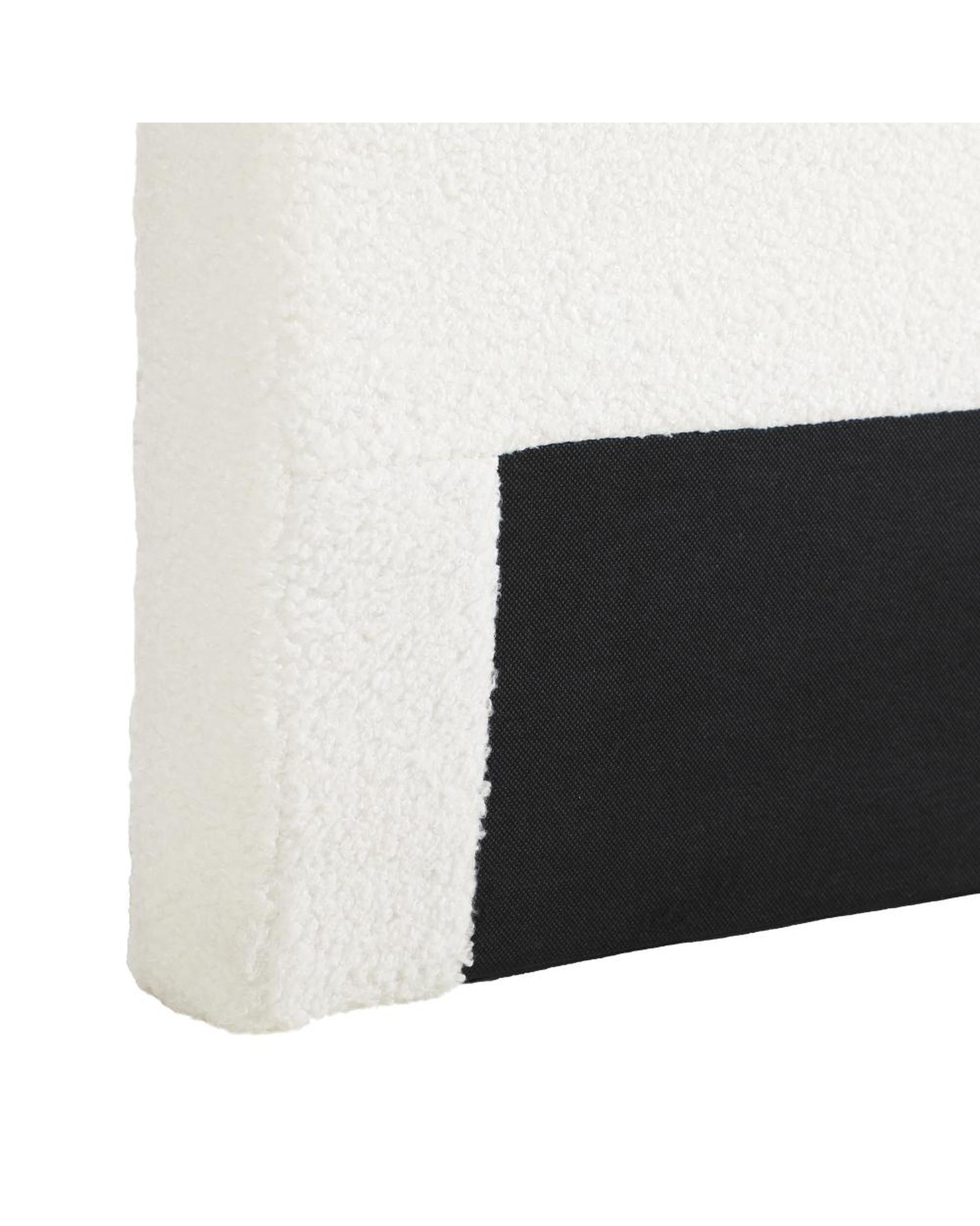 COVO Headboard Bedhead Fabric White Oikiture