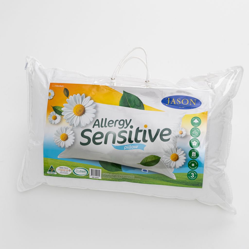 Jason Bedding  Allergy Sensitive Pillow- Medium