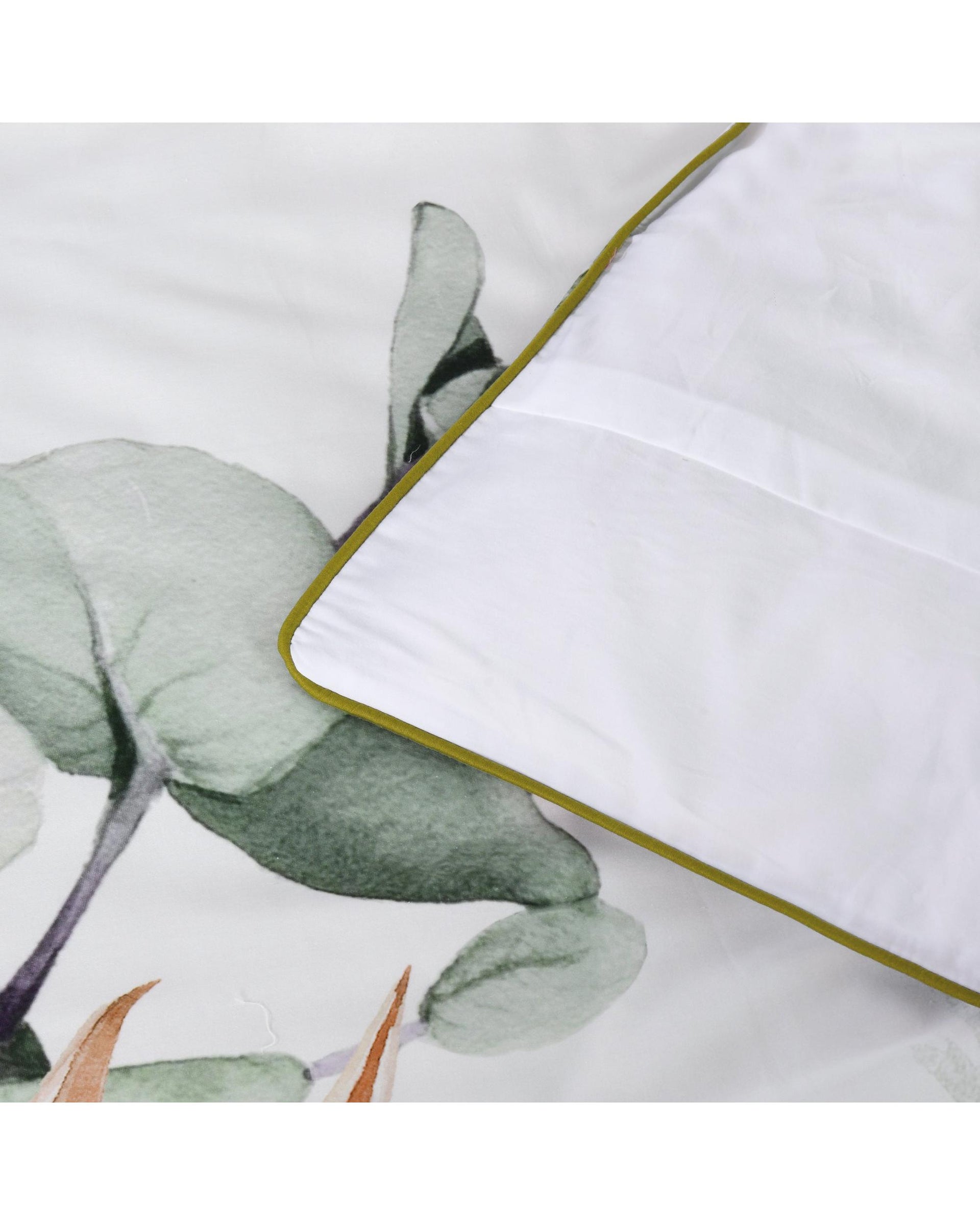 Bianca Bedding Helensvale White Cotton Sateen Quilt Cover Set Bianca Bedding