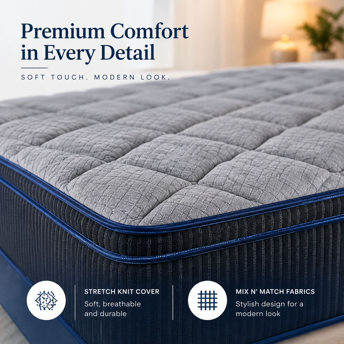 Sleepmaker Kingfisher Pocket Spring Matress -  Medium