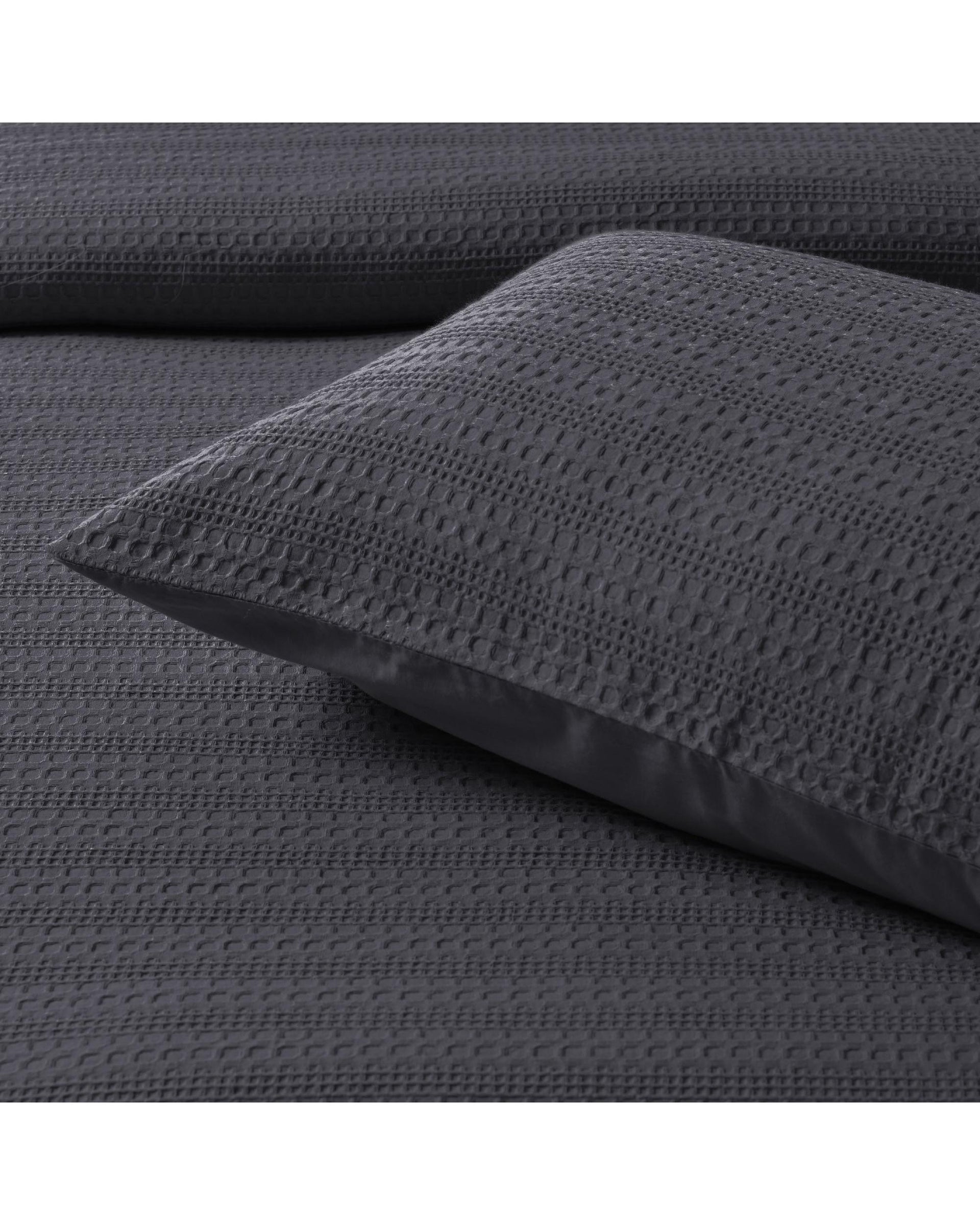 Bianca Bedding Kahlani Charcoal Quilt Cover Set