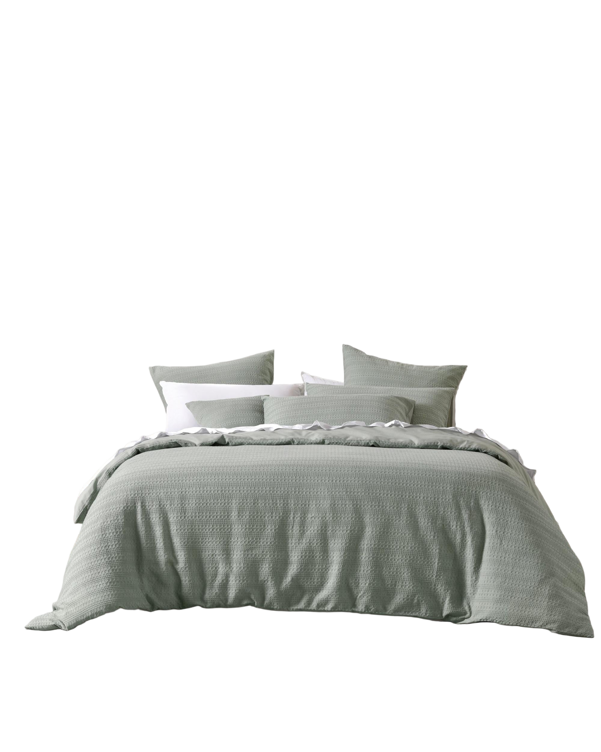 Bianca Bedding Kahlani Sage Quilt Cover Set Bianca Bedding