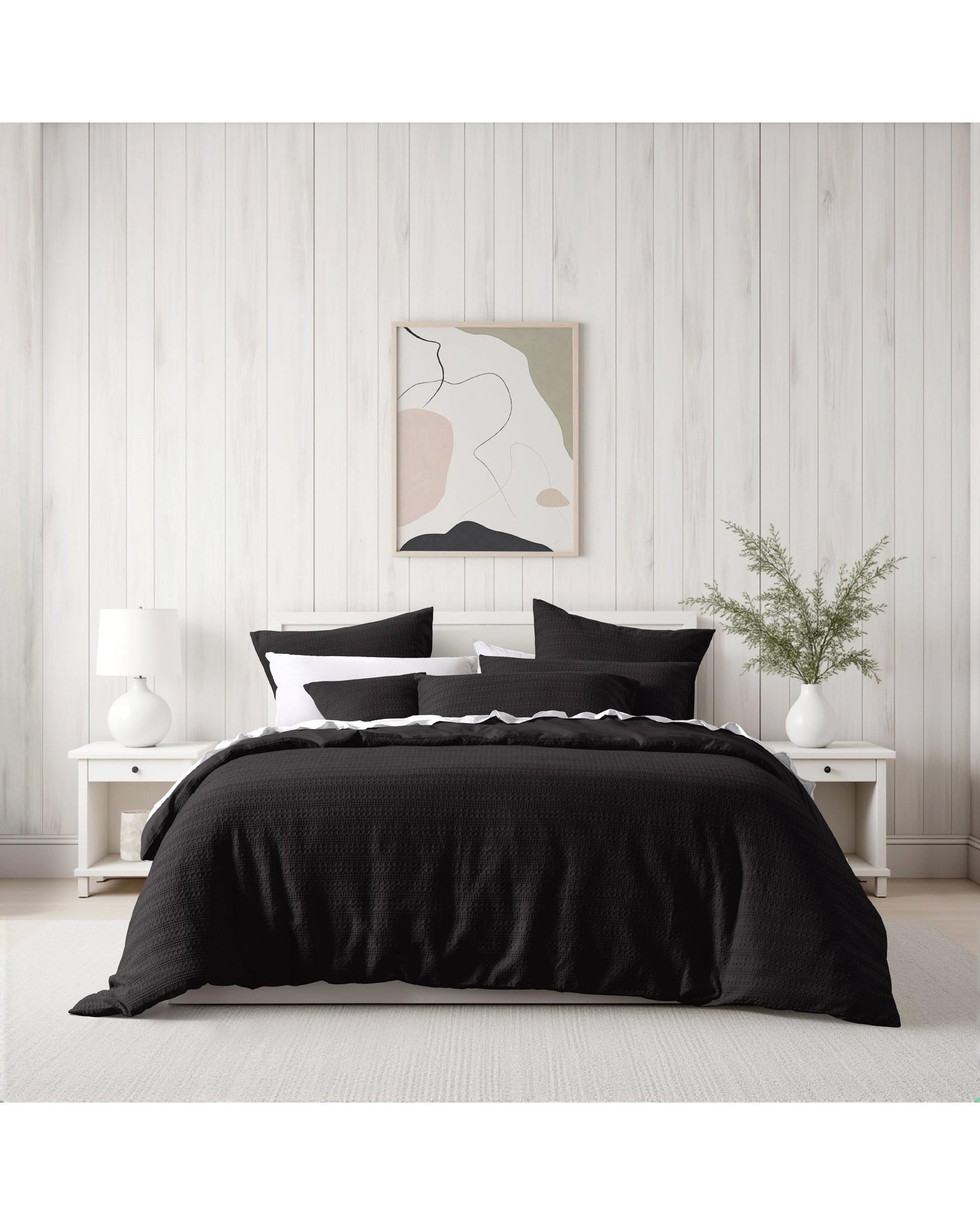 Bianca Bedding Kahlani Chocolate Quilt Cover Set