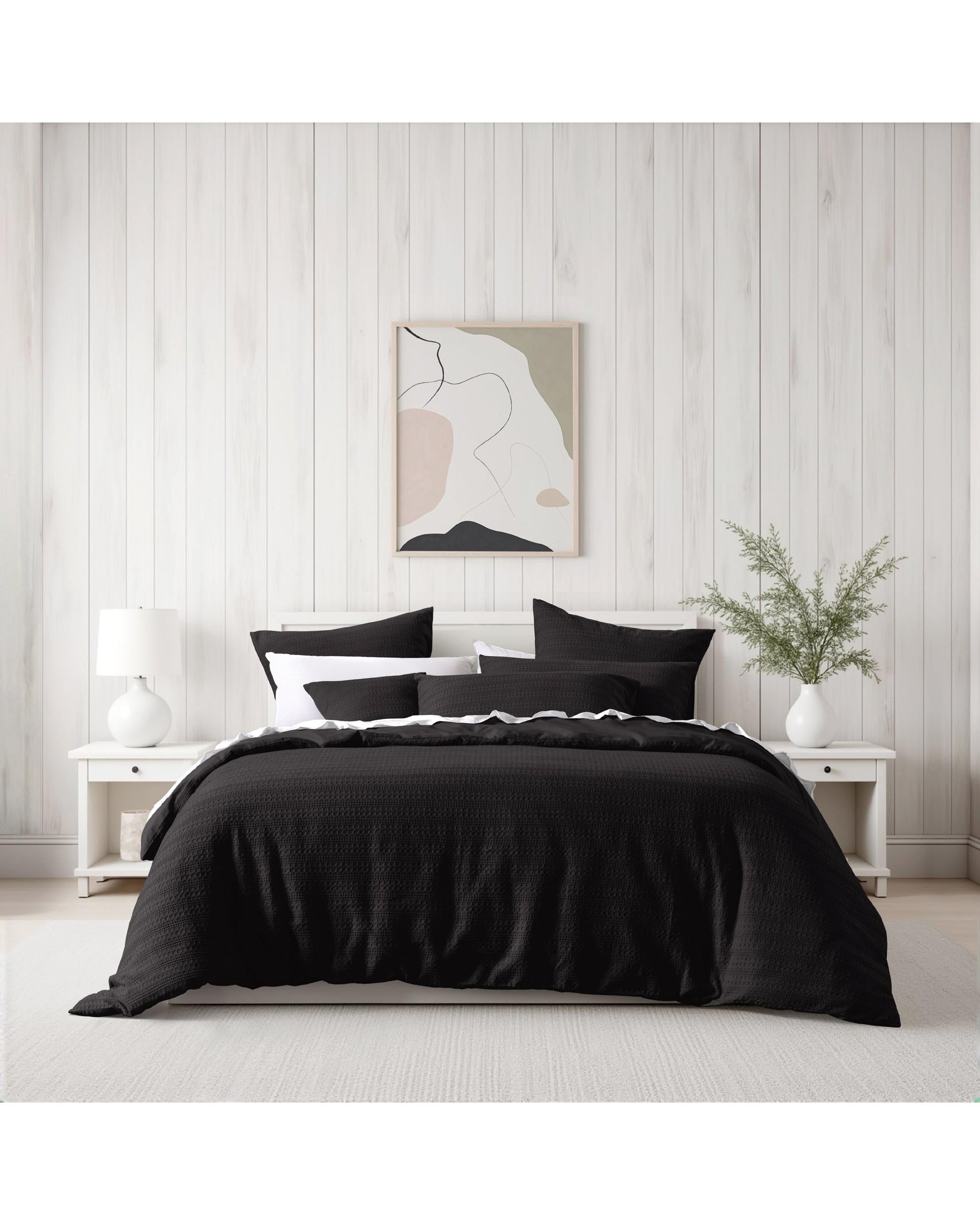 Bianca Bedding Kahlani Chocolate Quilt Cover Set