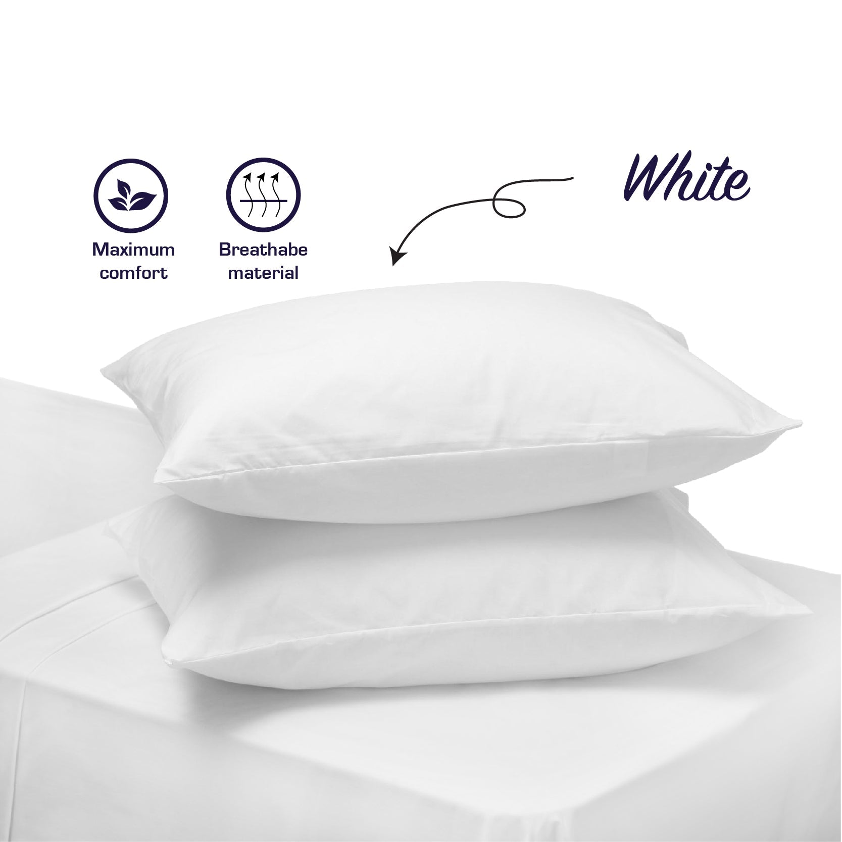 Dreamfields King Size Pillowcase (Twin Pack)