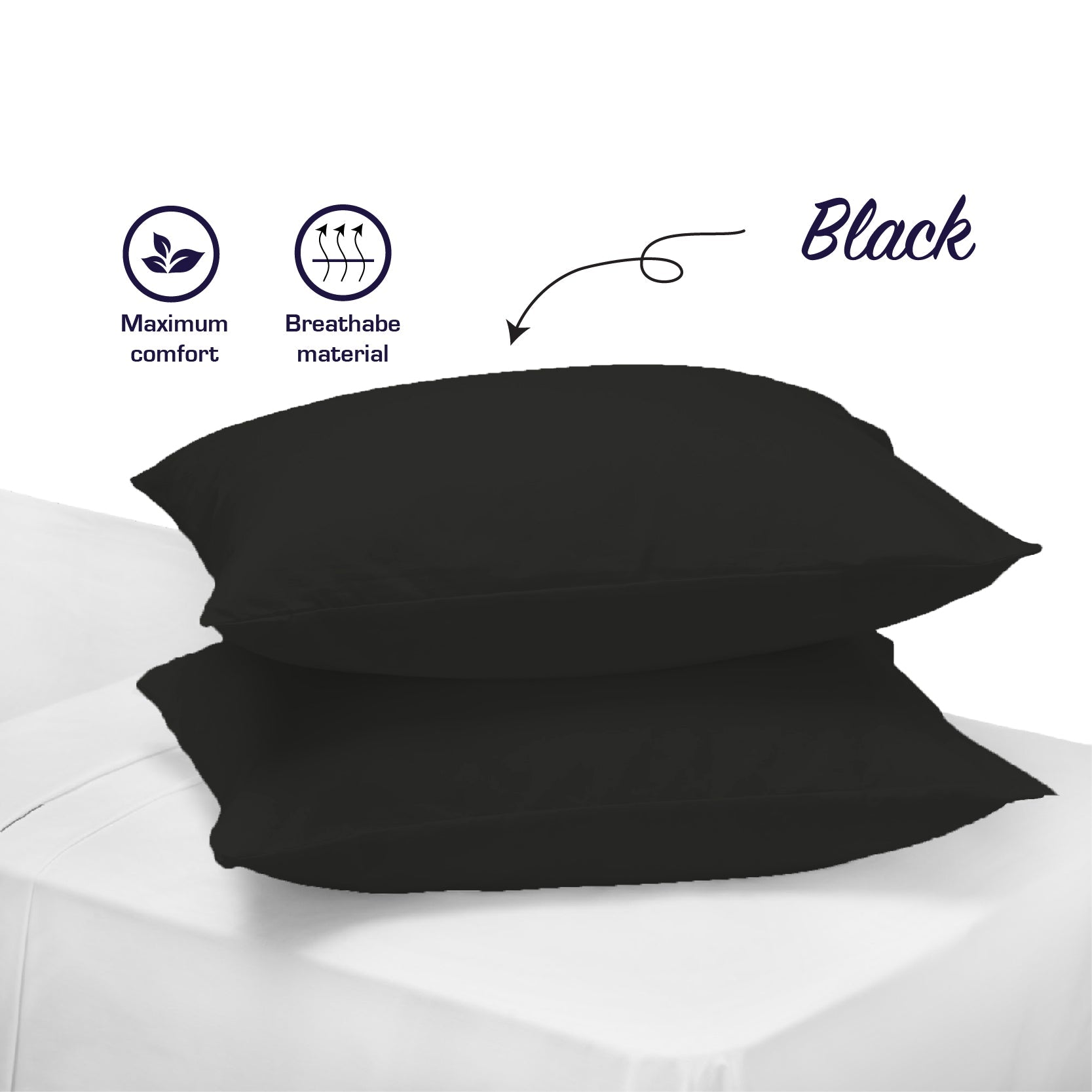 Dreamfields King Size Pillowcase (Twin Pack)