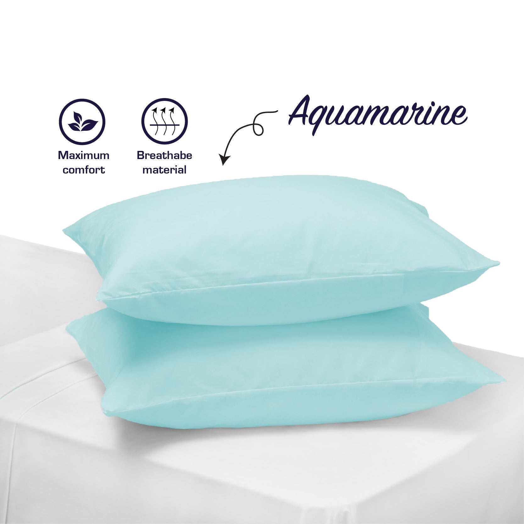Dreamfields King Size Pillowcase (Twin Pack)