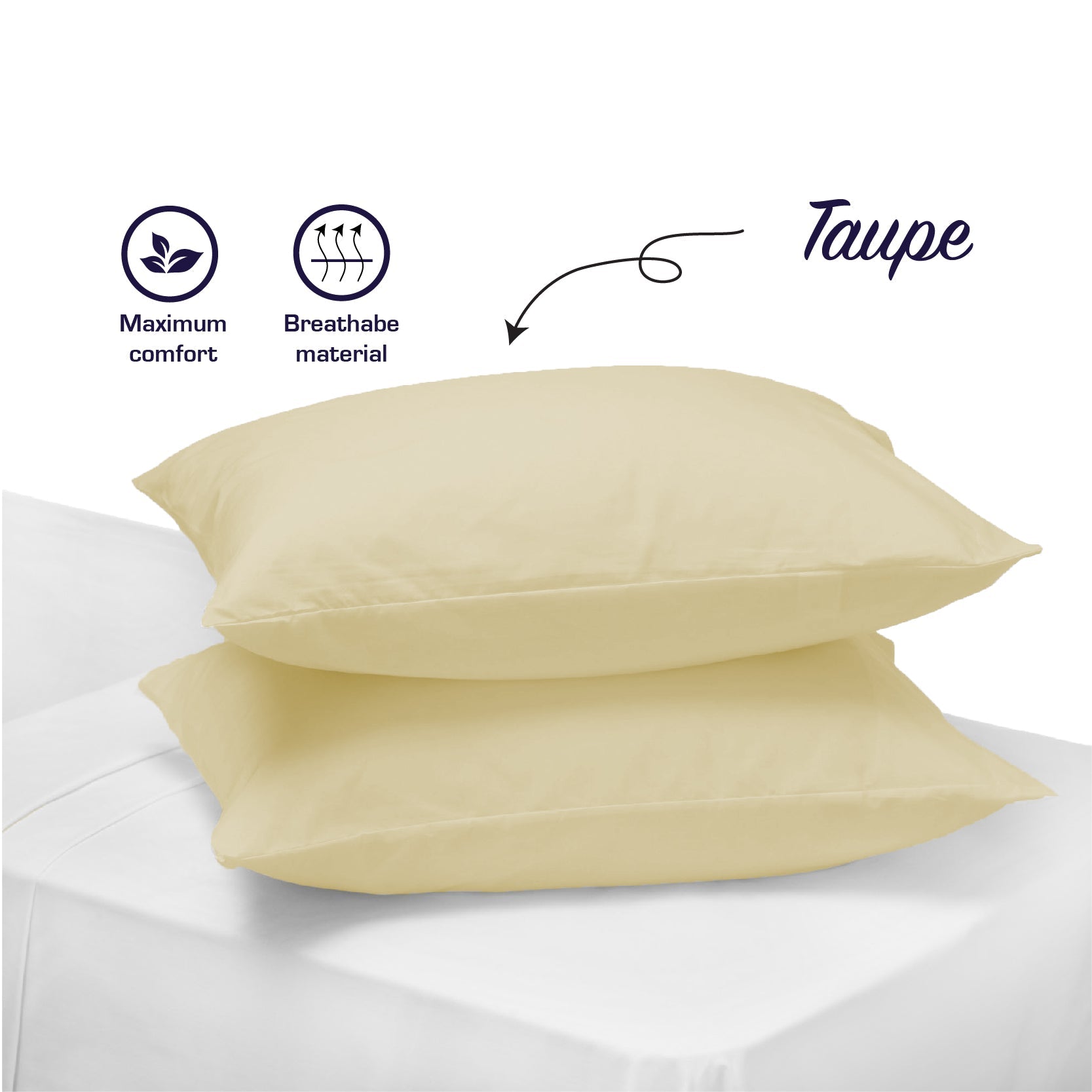 Dreamfields King Size Pillowcase (Twin Pack)