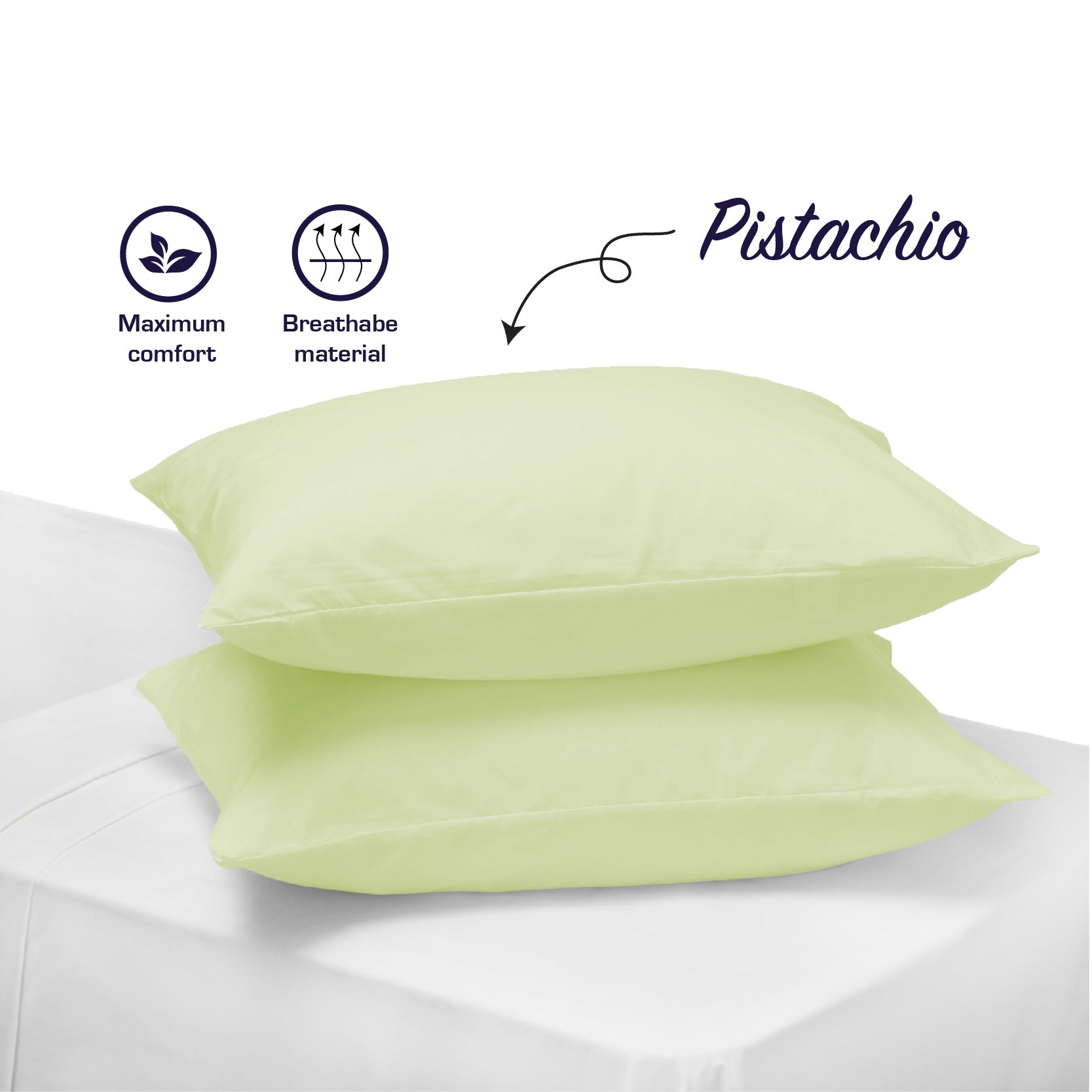 Dreamfields King Size Pillowcase (Twin Pack)